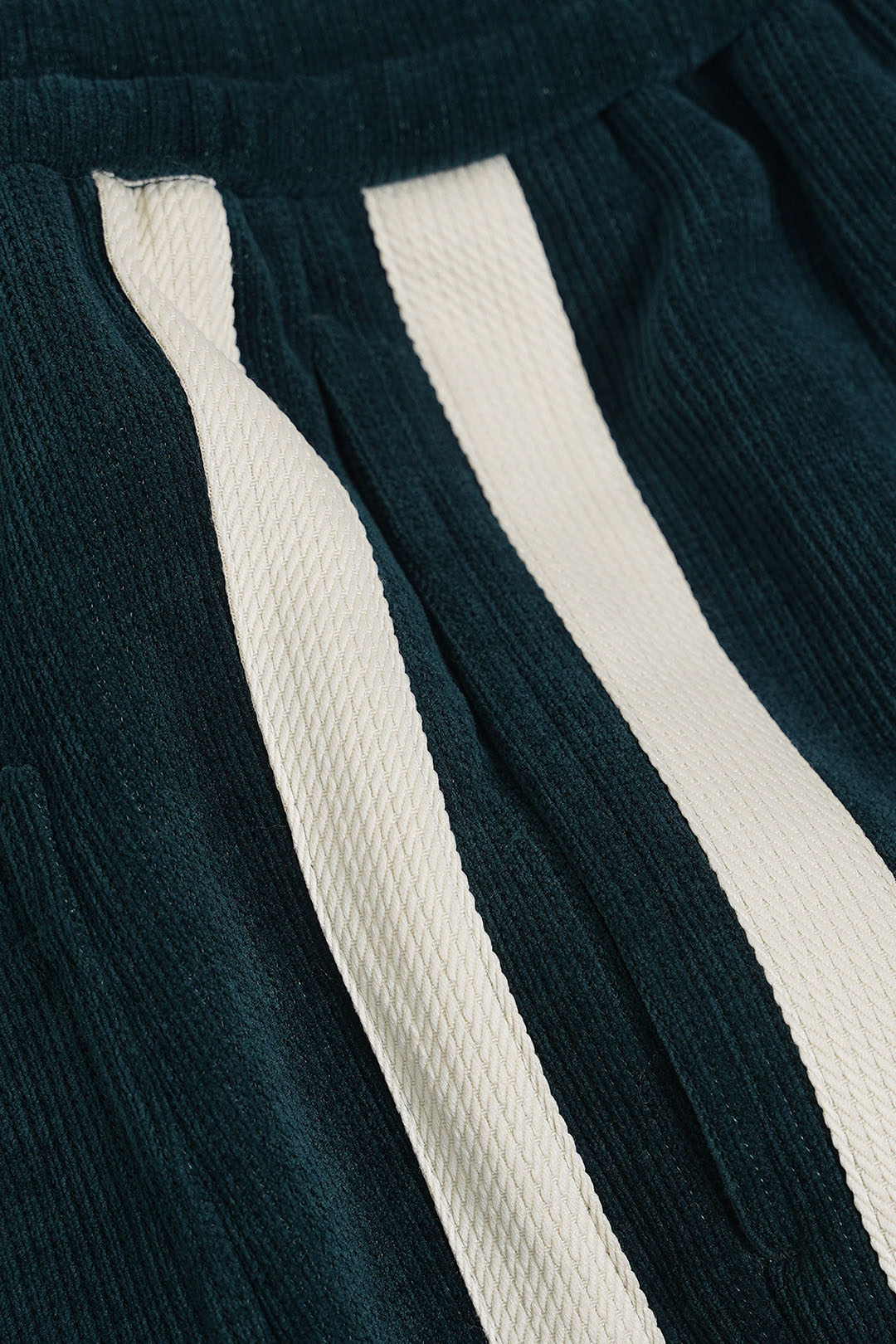 Cotton Velvet Track Pants