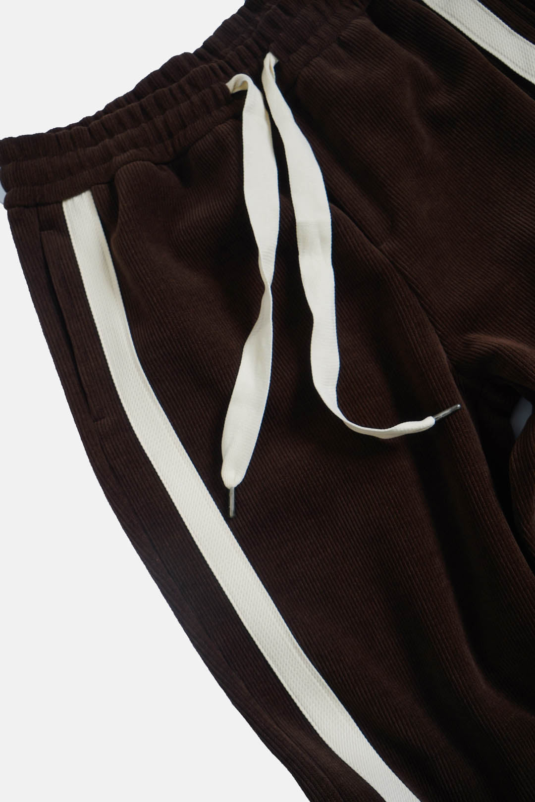 Image of Cotton Velvet Track Pants