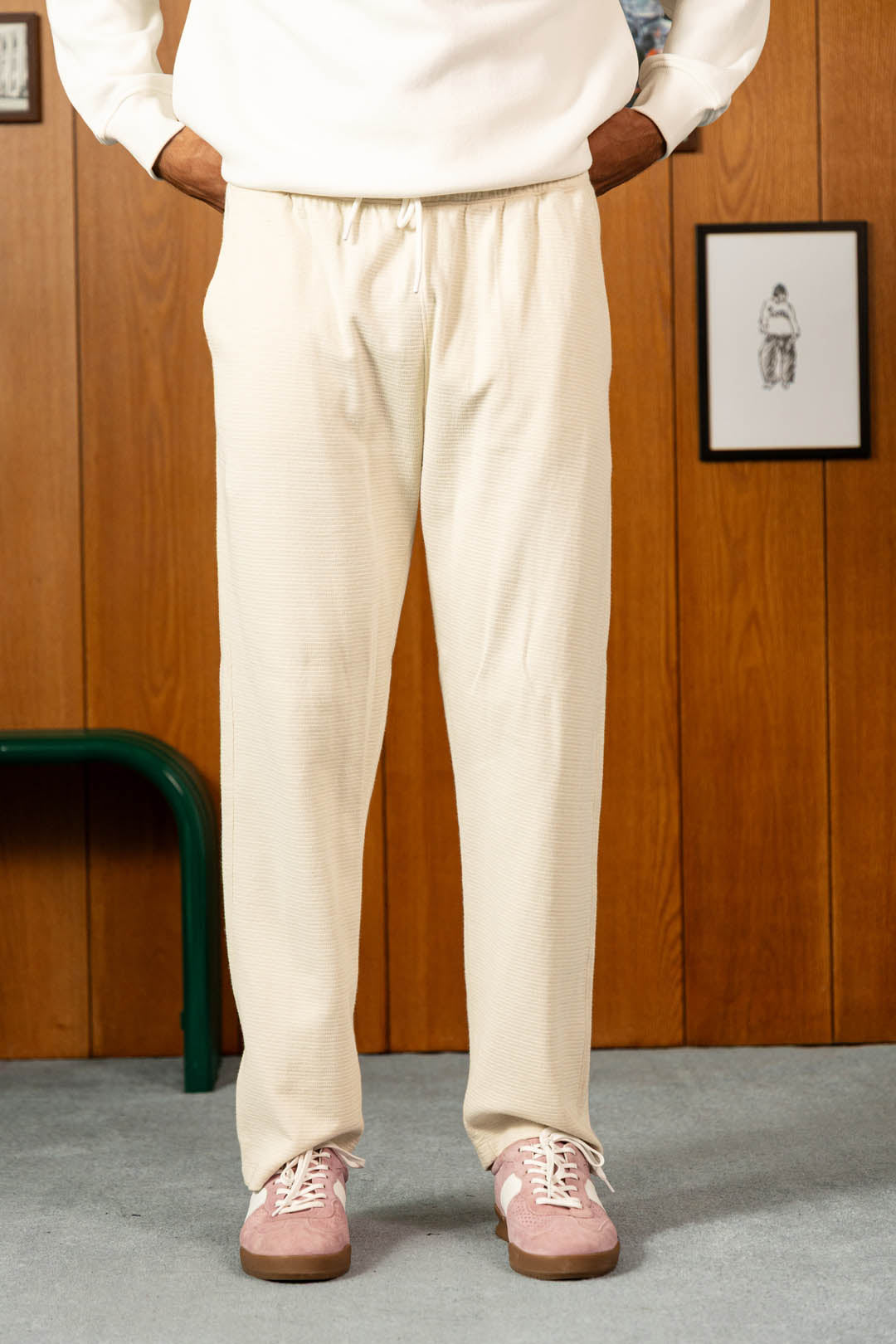 Relaxed Racer Trouser