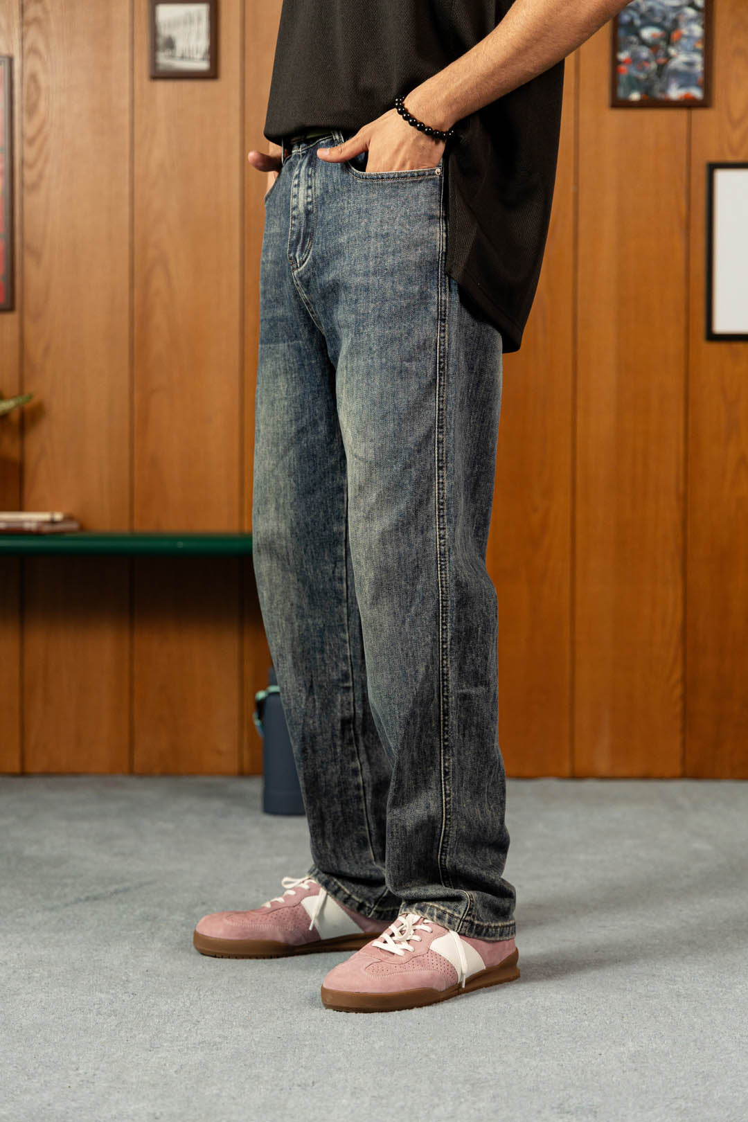 Image of Silver Fog Straight Jeans