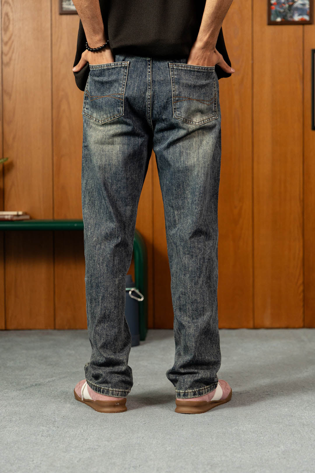 Silver Fog Straight Jeans