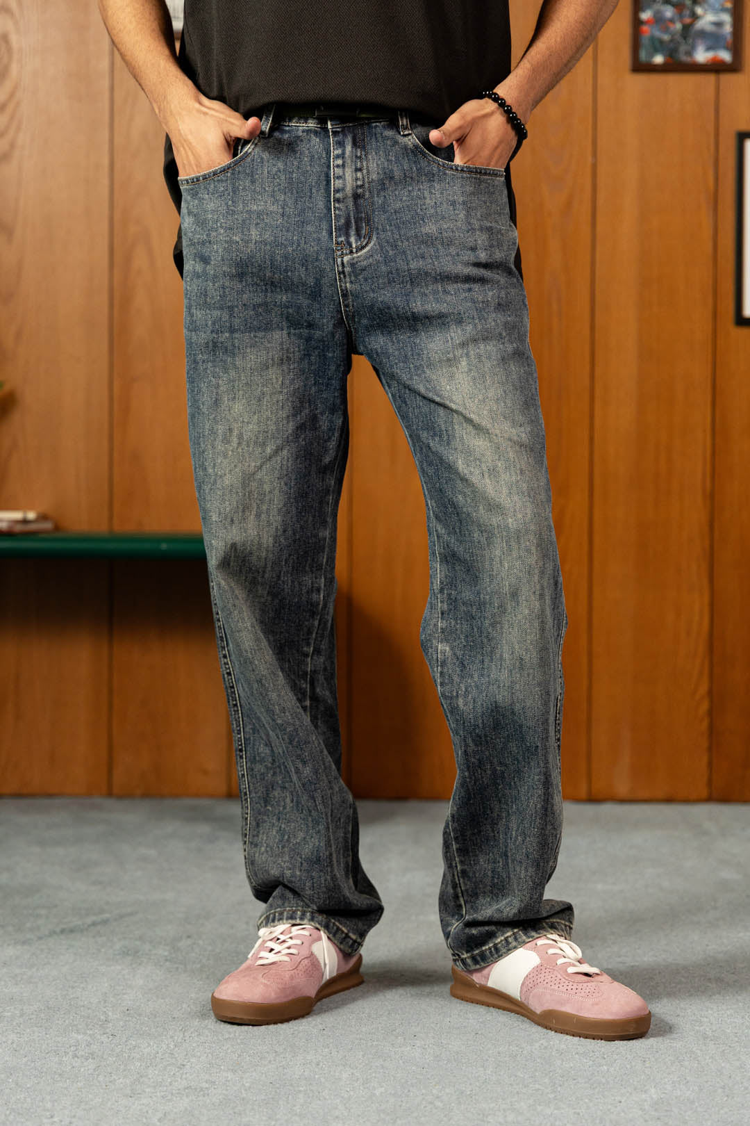 Image of Silver Fog Straight Jeans