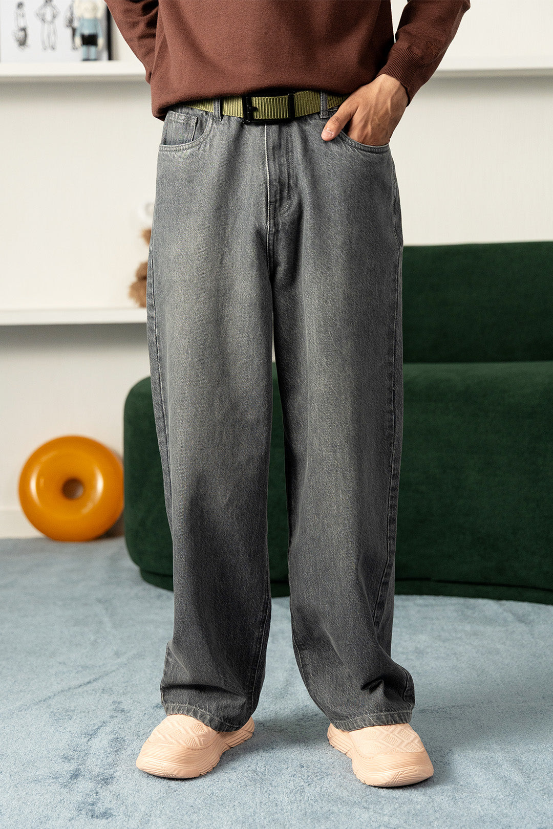 Existential Crisis Loose Straight Jean