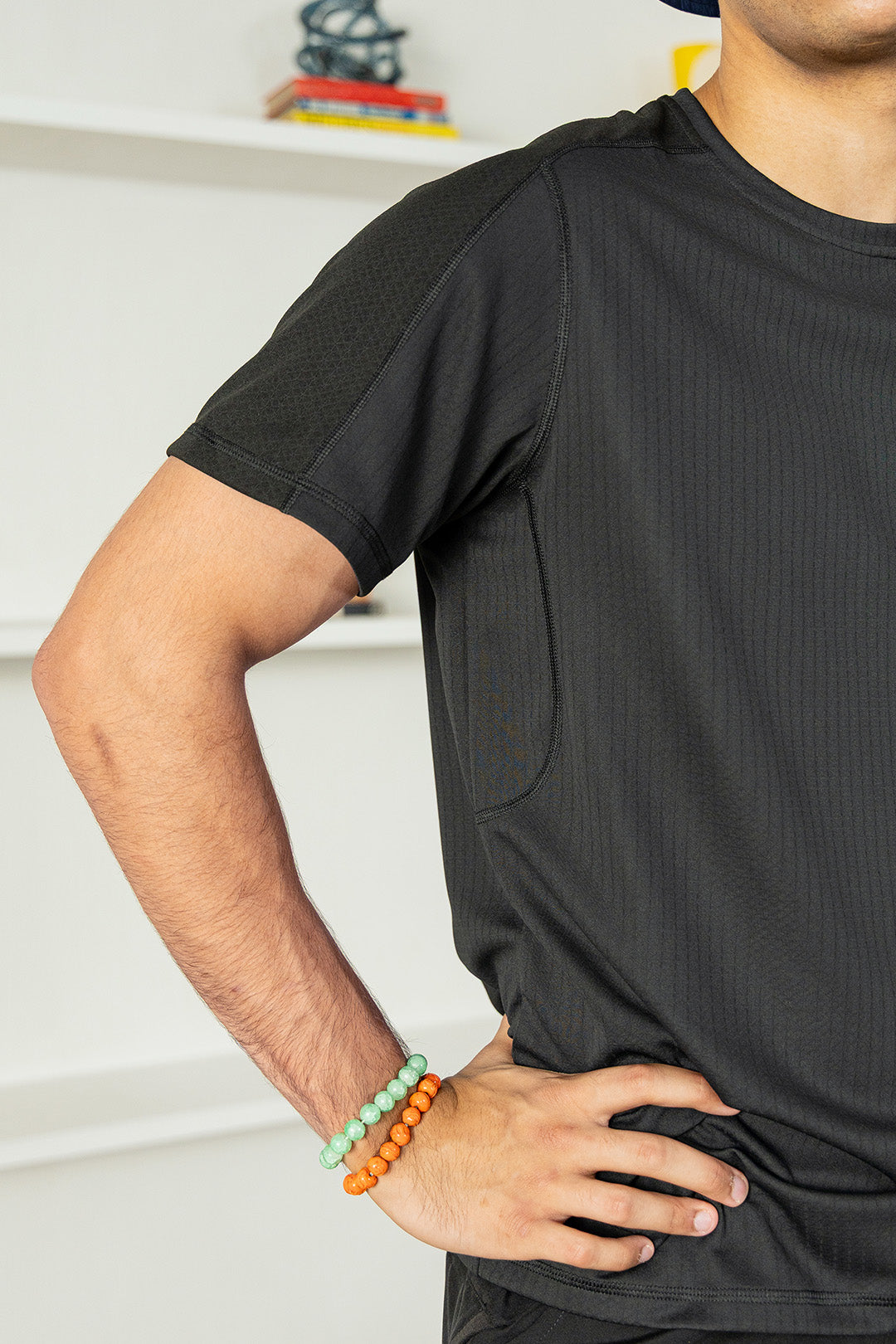 Image of Jacquard Mesh Light Tee
