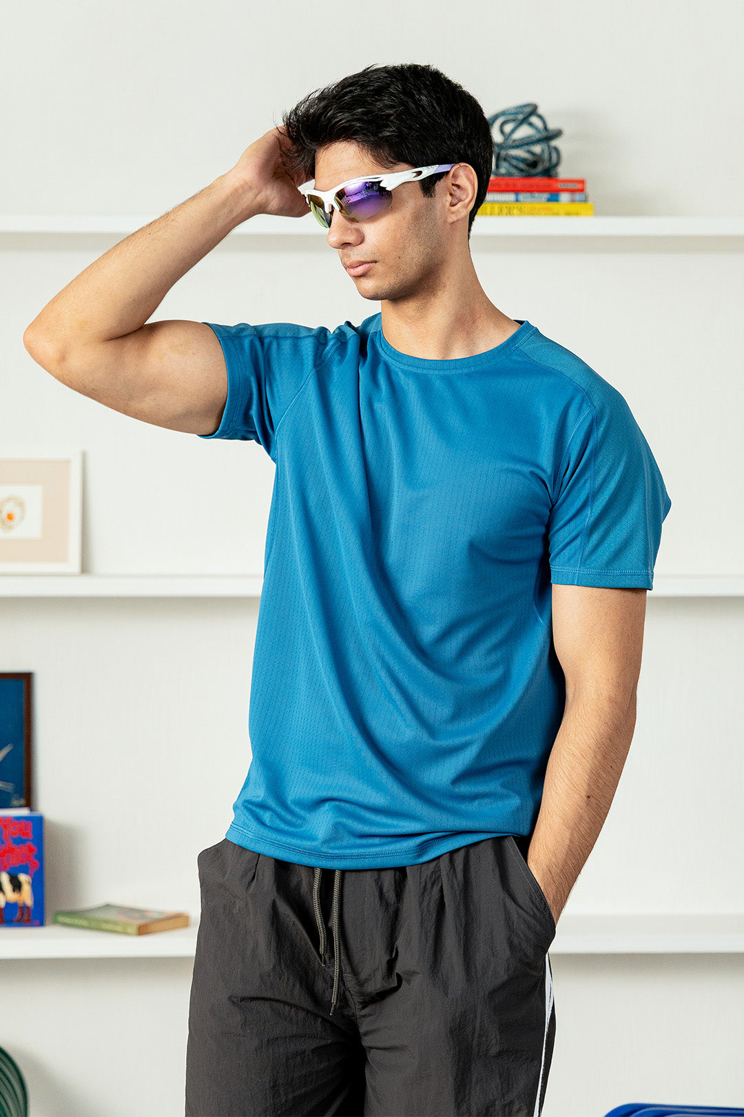 Image of Jacquard Mesh Light Tee