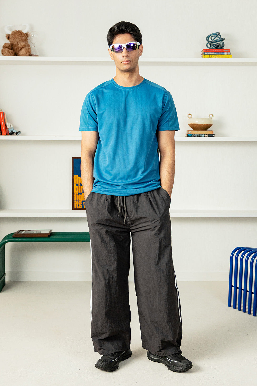 Jacquard Mesh Light Tee