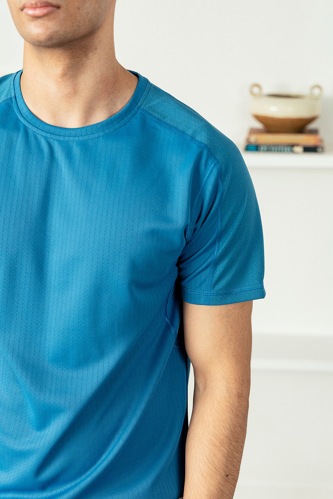 Image of Jacquard Mesh Light Tee