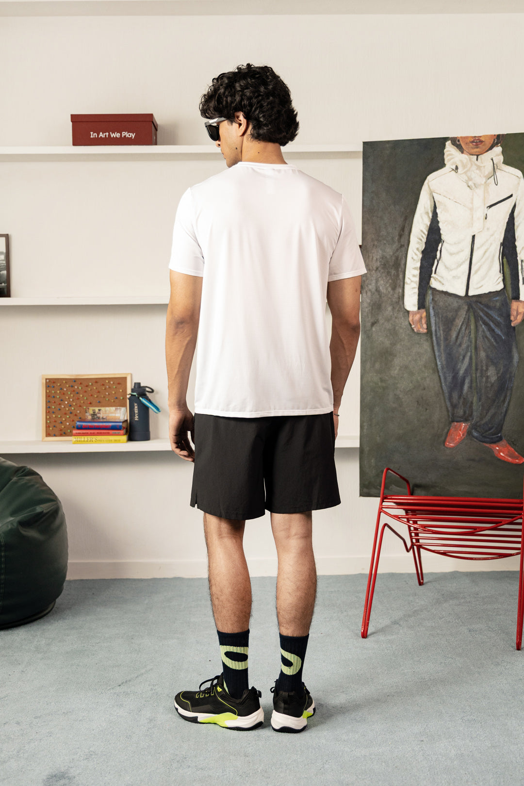 Jacquard Mesh Light Tee