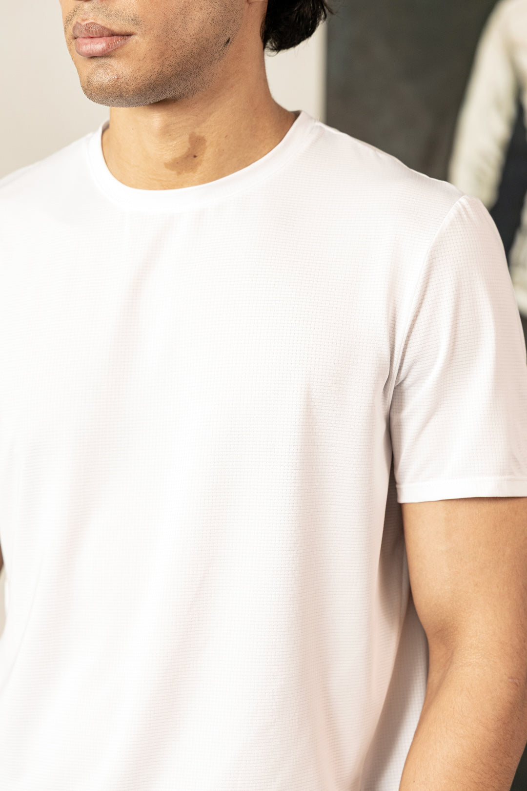 Jacquard Mesh Light Tee