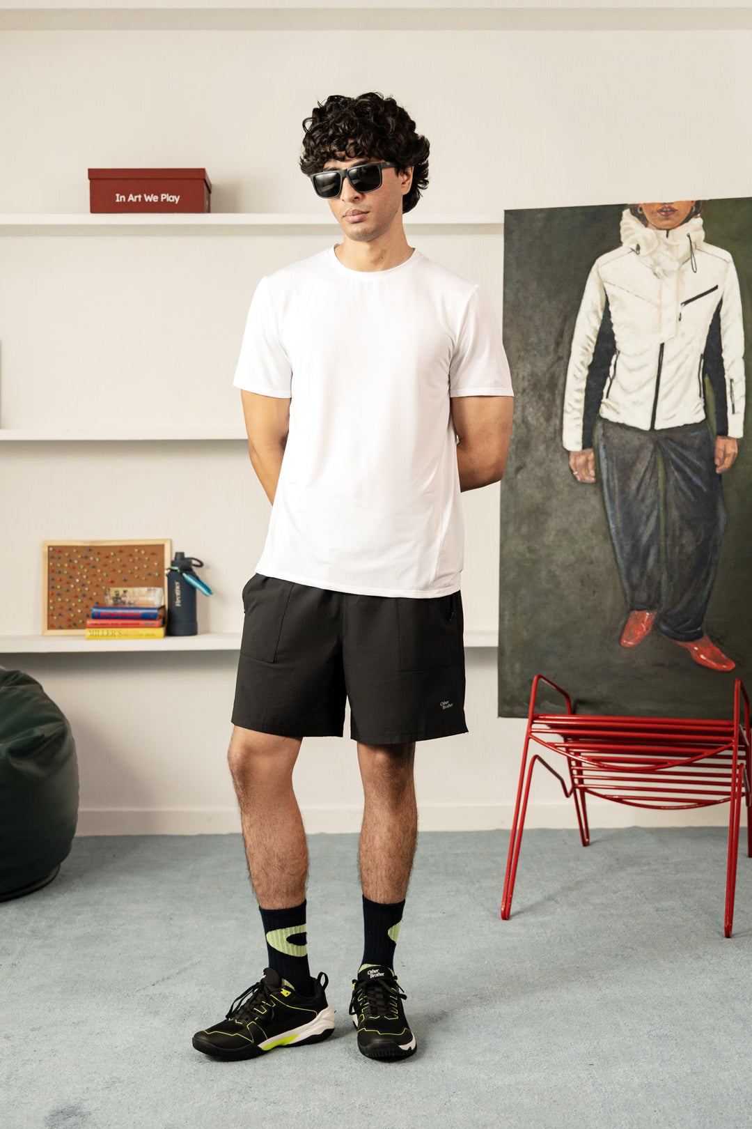 Jacquard Mesh Light Tee