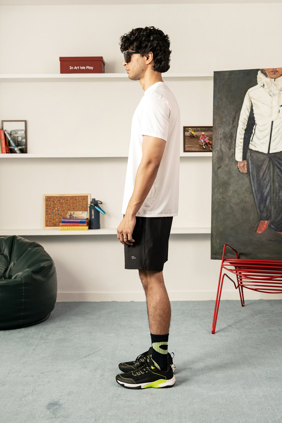 Image of Jacquard Mesh Light Tee