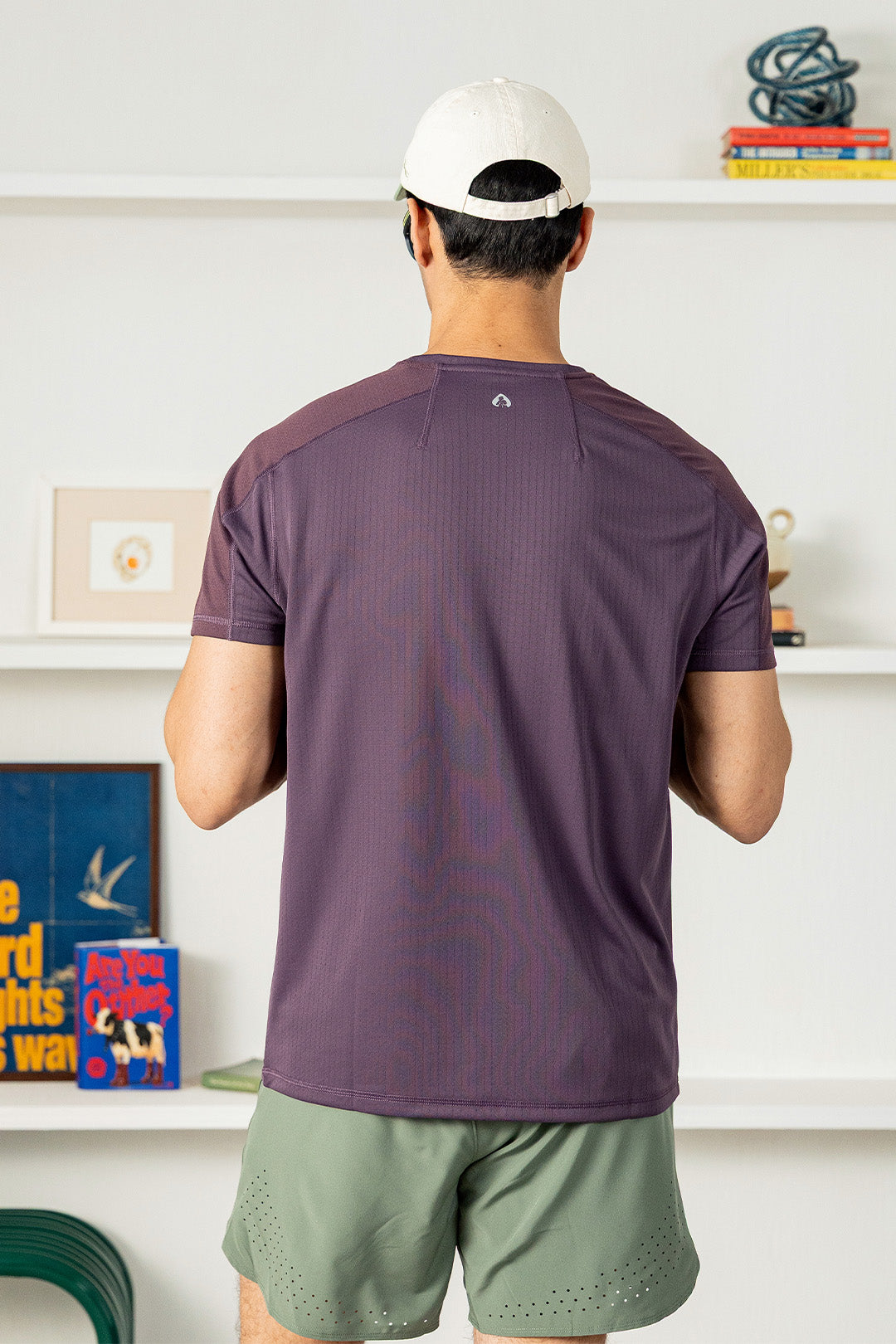 Jacquard Mesh Light Tee