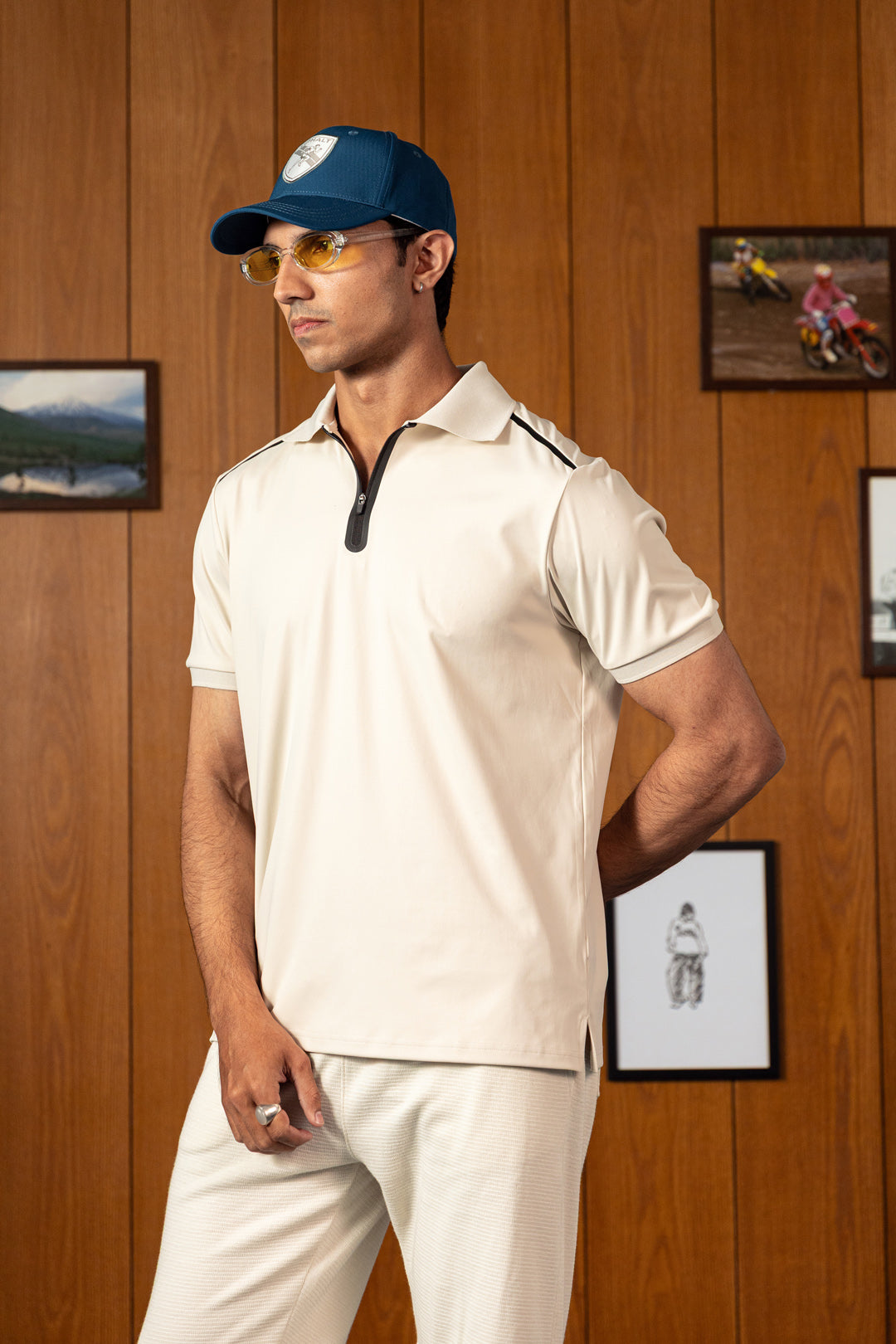 Image of Tailwind 15 Zipper Polo