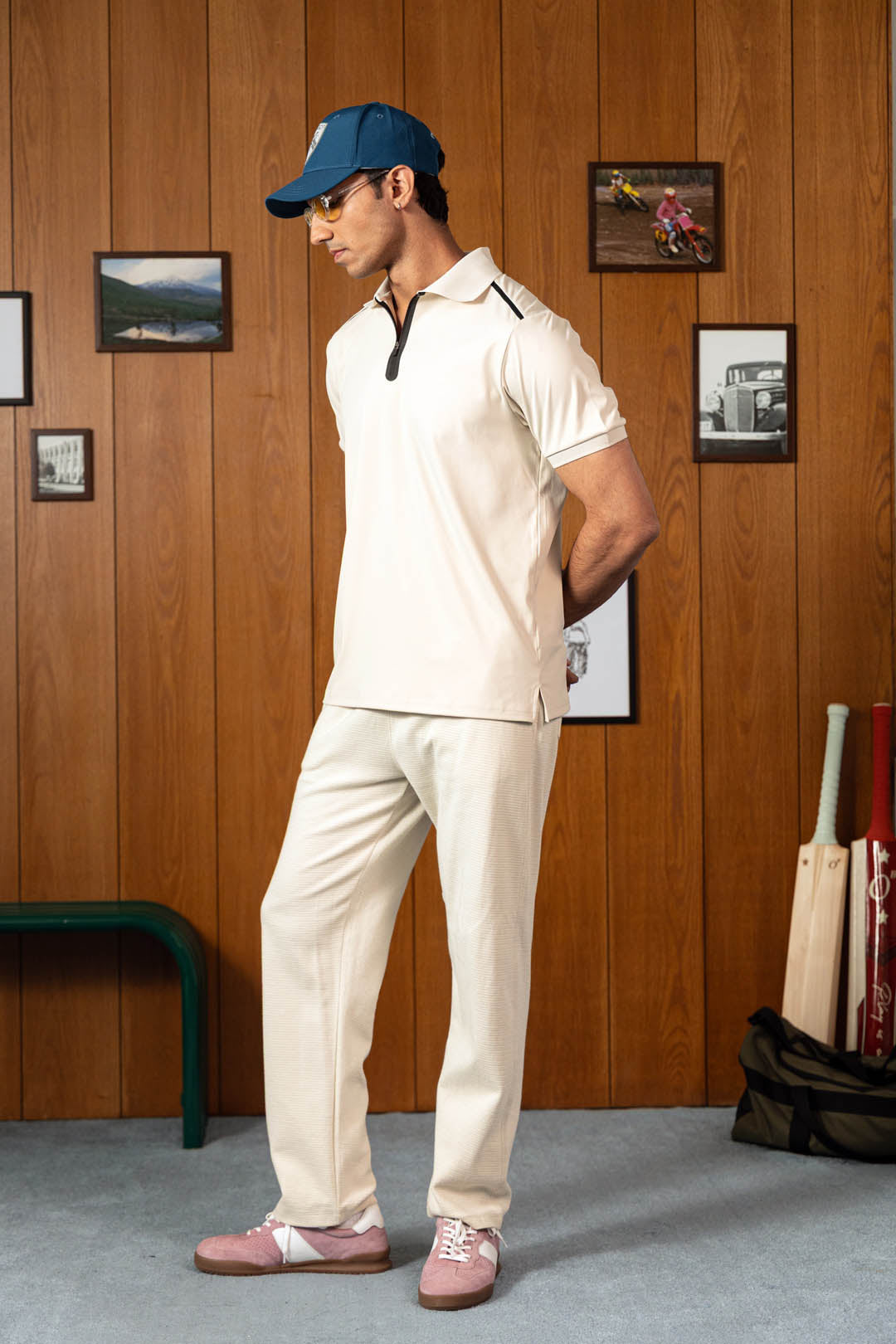 Tailwind 15 Zipper Polo