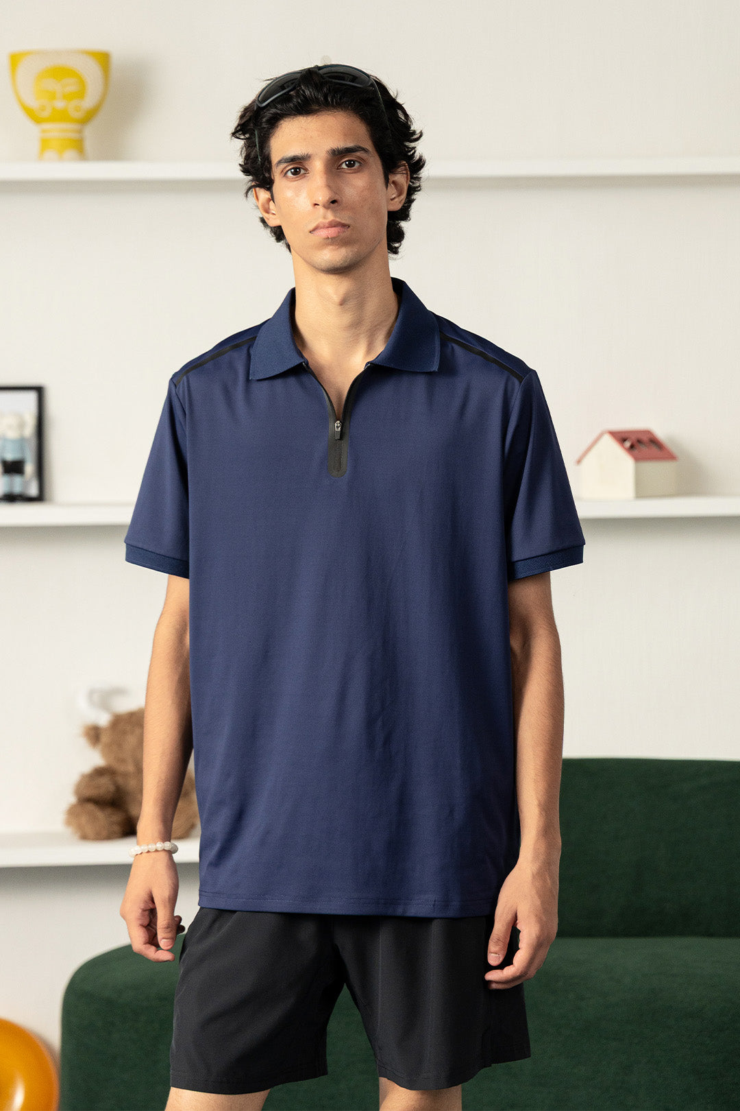 Tailwind 15 Zipper Polo
