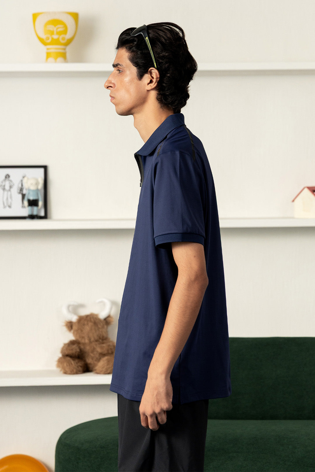 Tailwind 15 Zipper Polo
