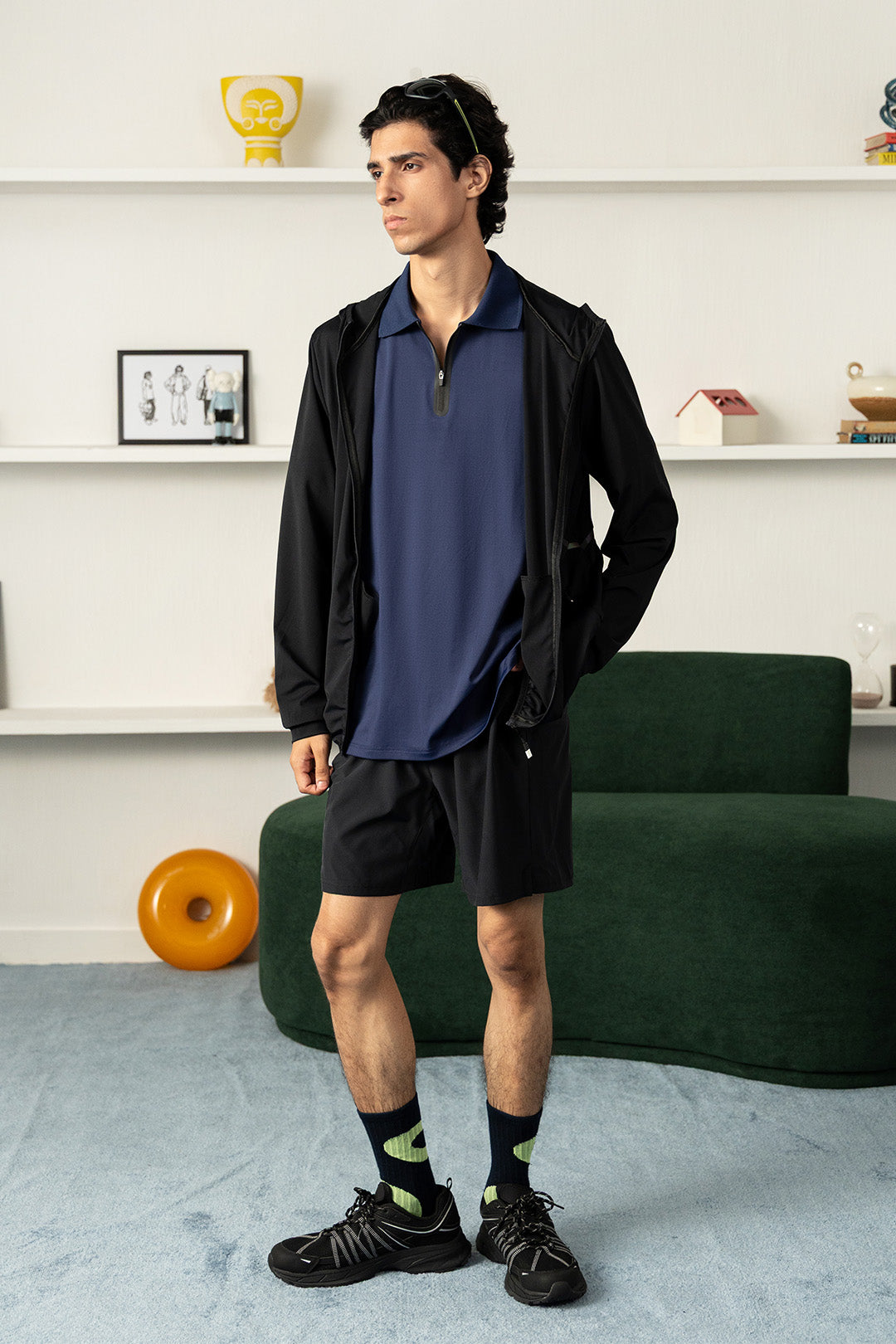 Tailwind 15 Zipper Polo