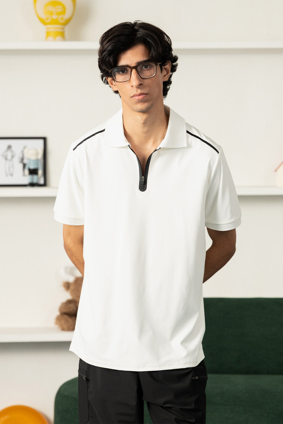 Image of Tailwind 15 Zipper Polo