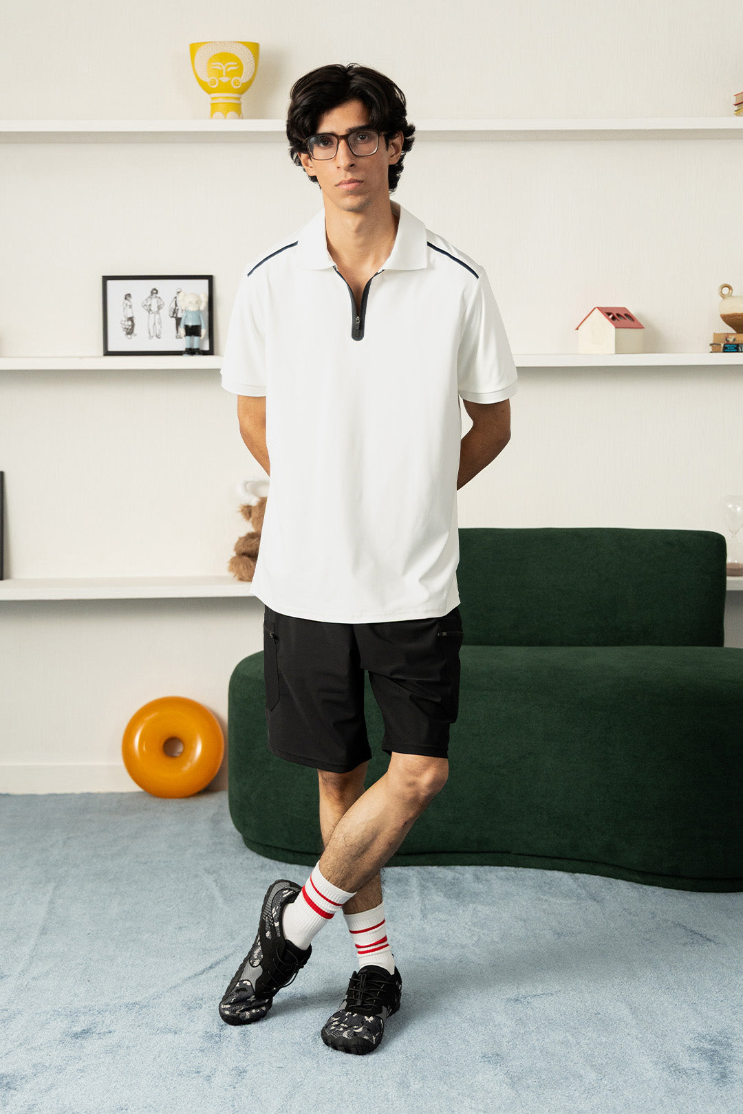 Tailwind 15 Zipper Polo