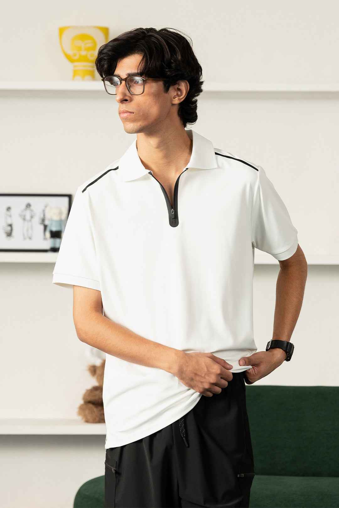 Image of Tailwind 15 Zipper Polo