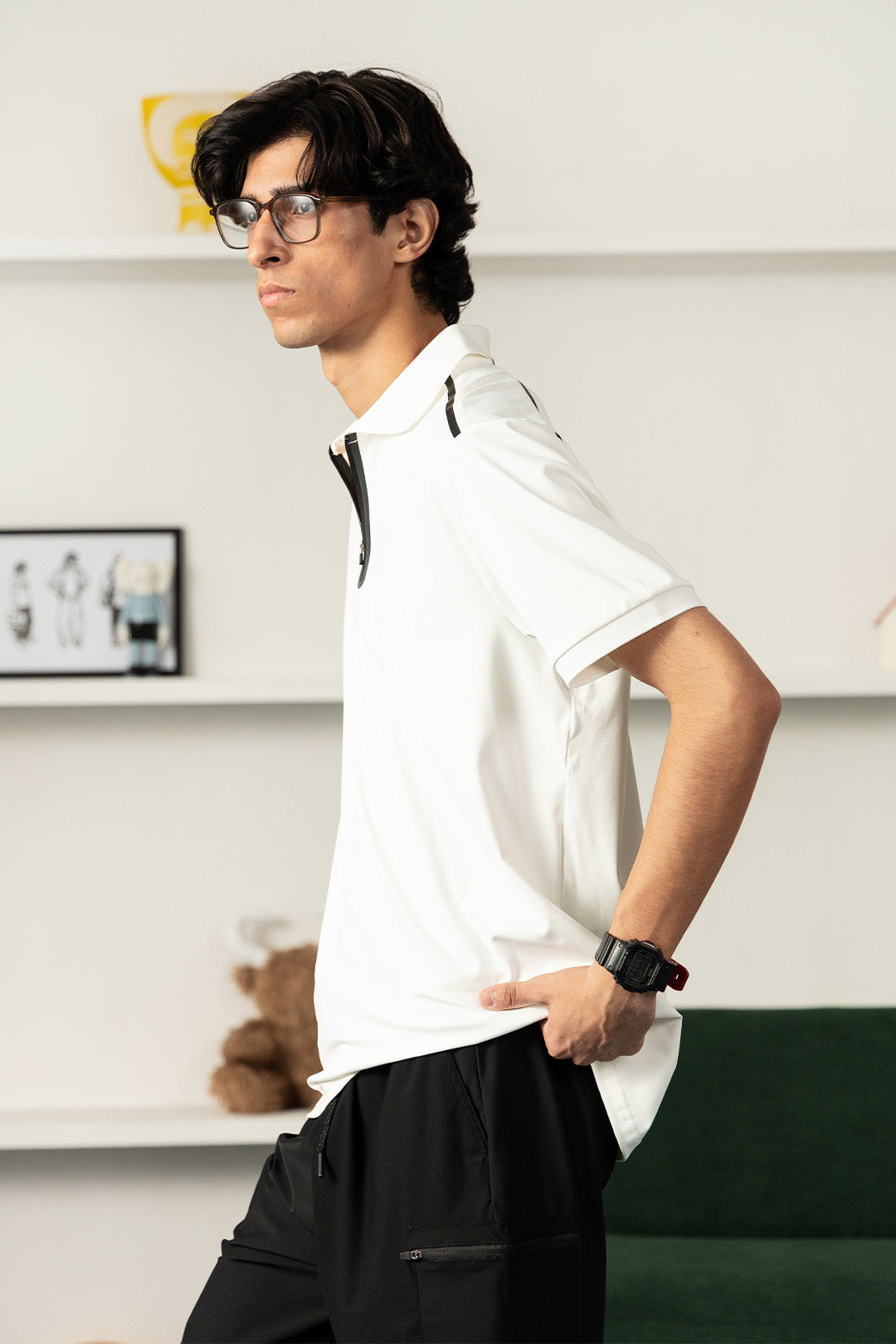 Tailwind 15 Zipper Polo