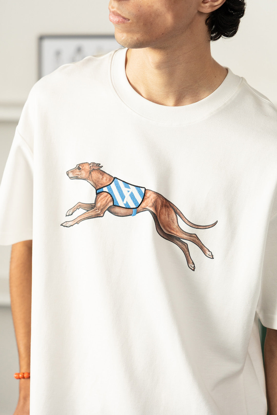 Good Boy Racing Embroidered Tee
