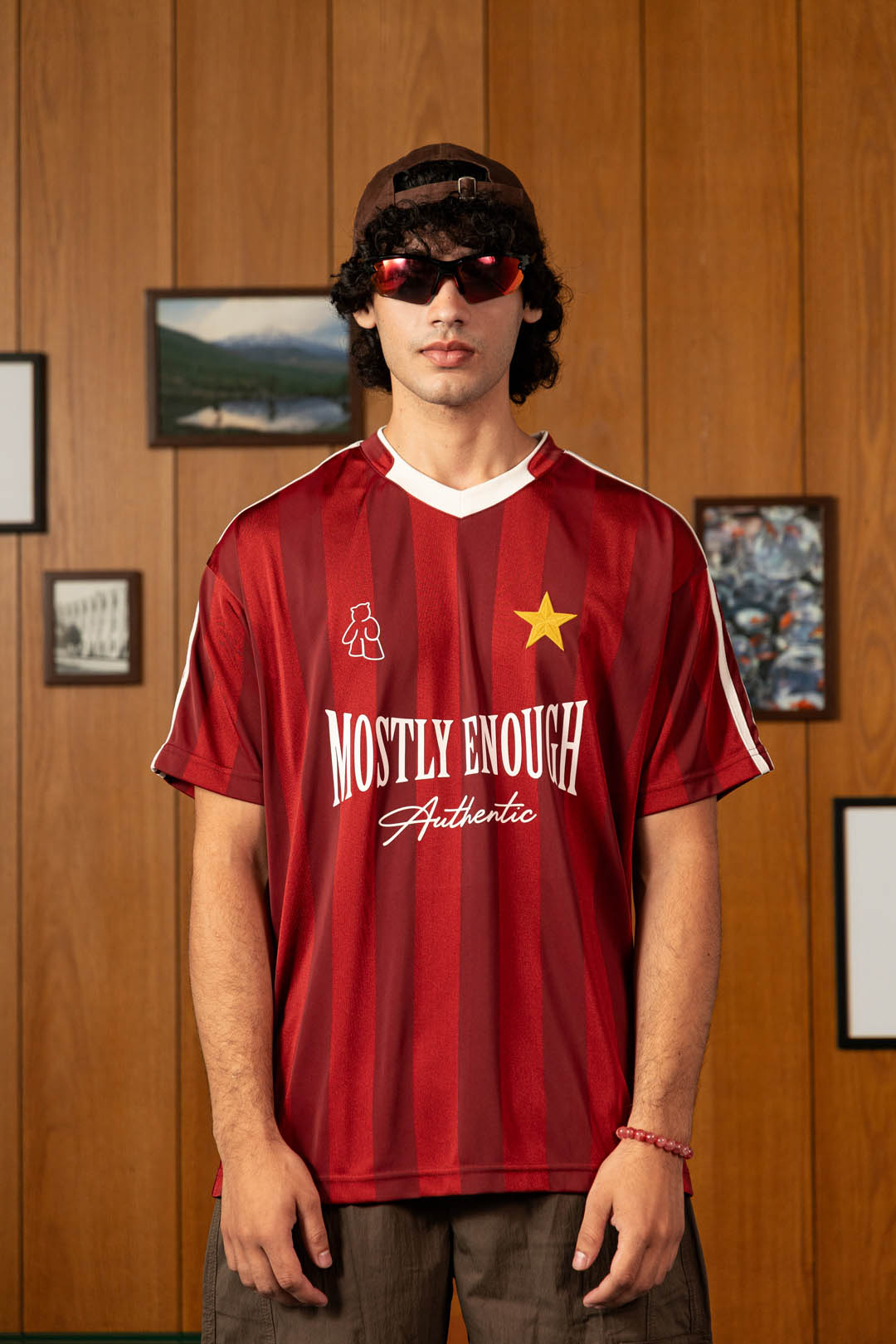 Mostly Enough Jersey Tee