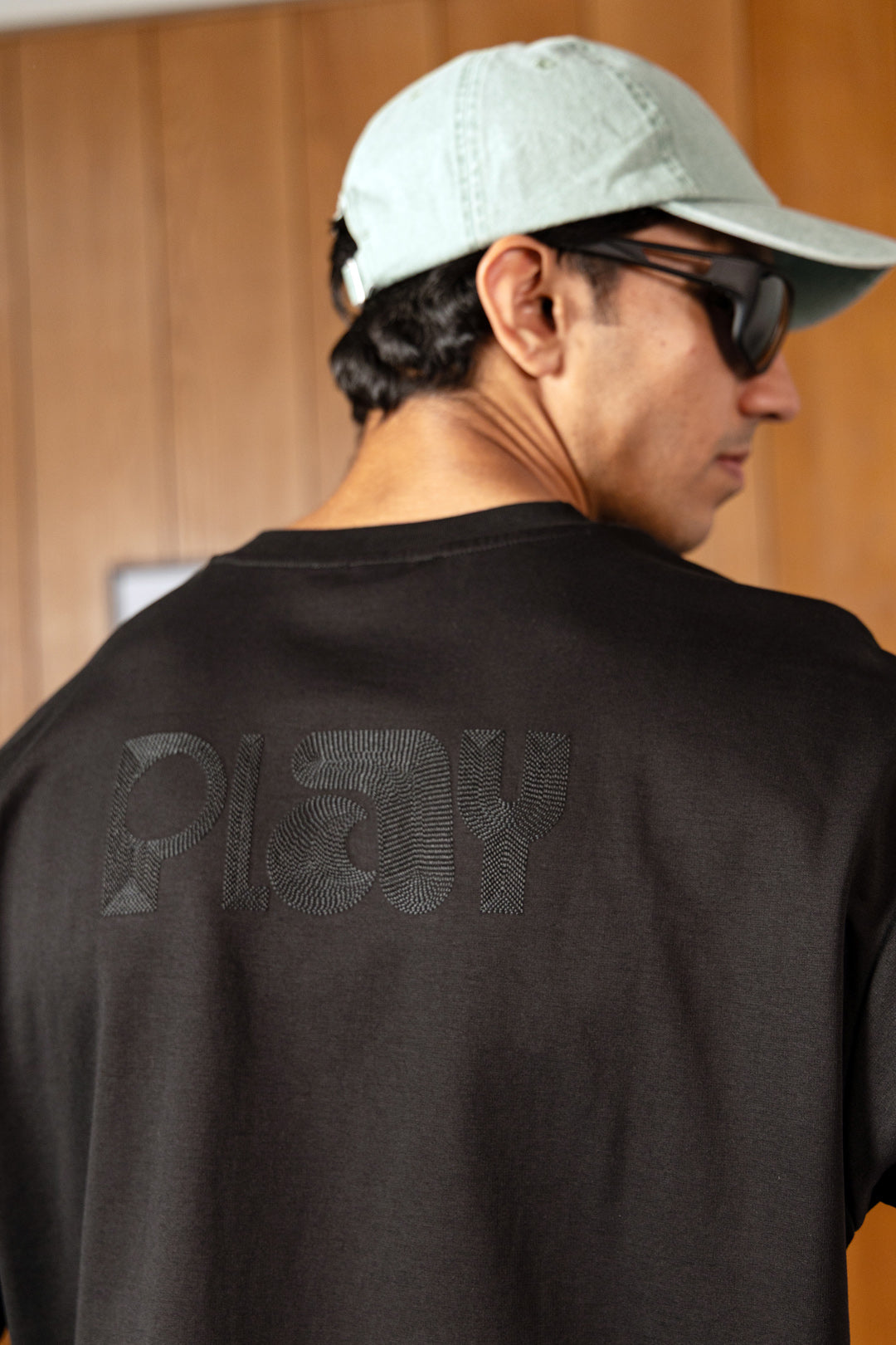 Image of Cotton Raquet Embroidered Tee