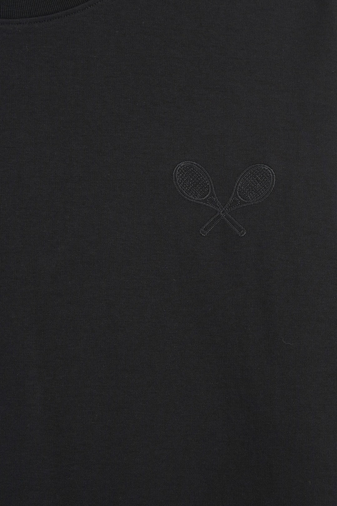 Cotton Raquet Embroidered Tee