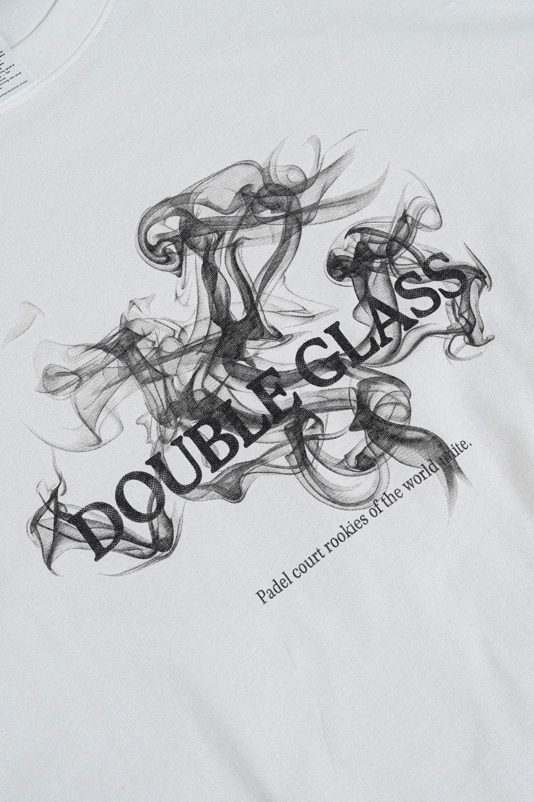 Textured Smoke Cotton Tee