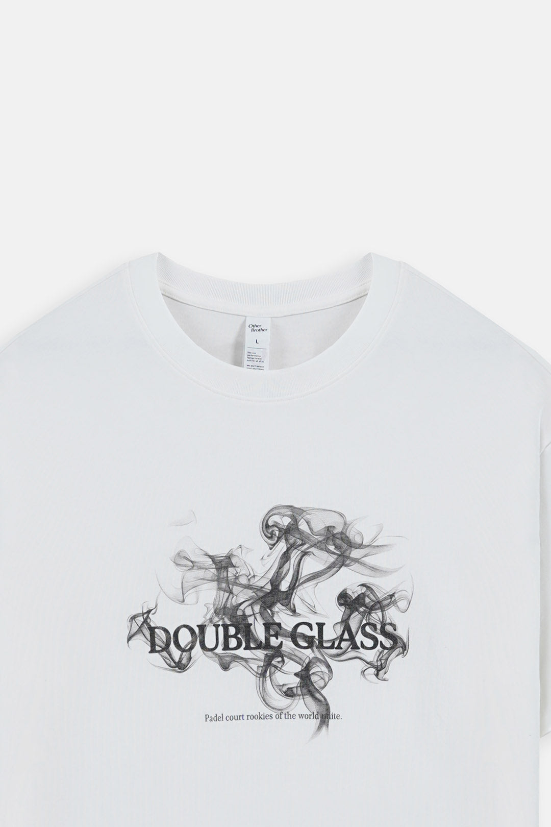 Textured Smoke Cotton Tee