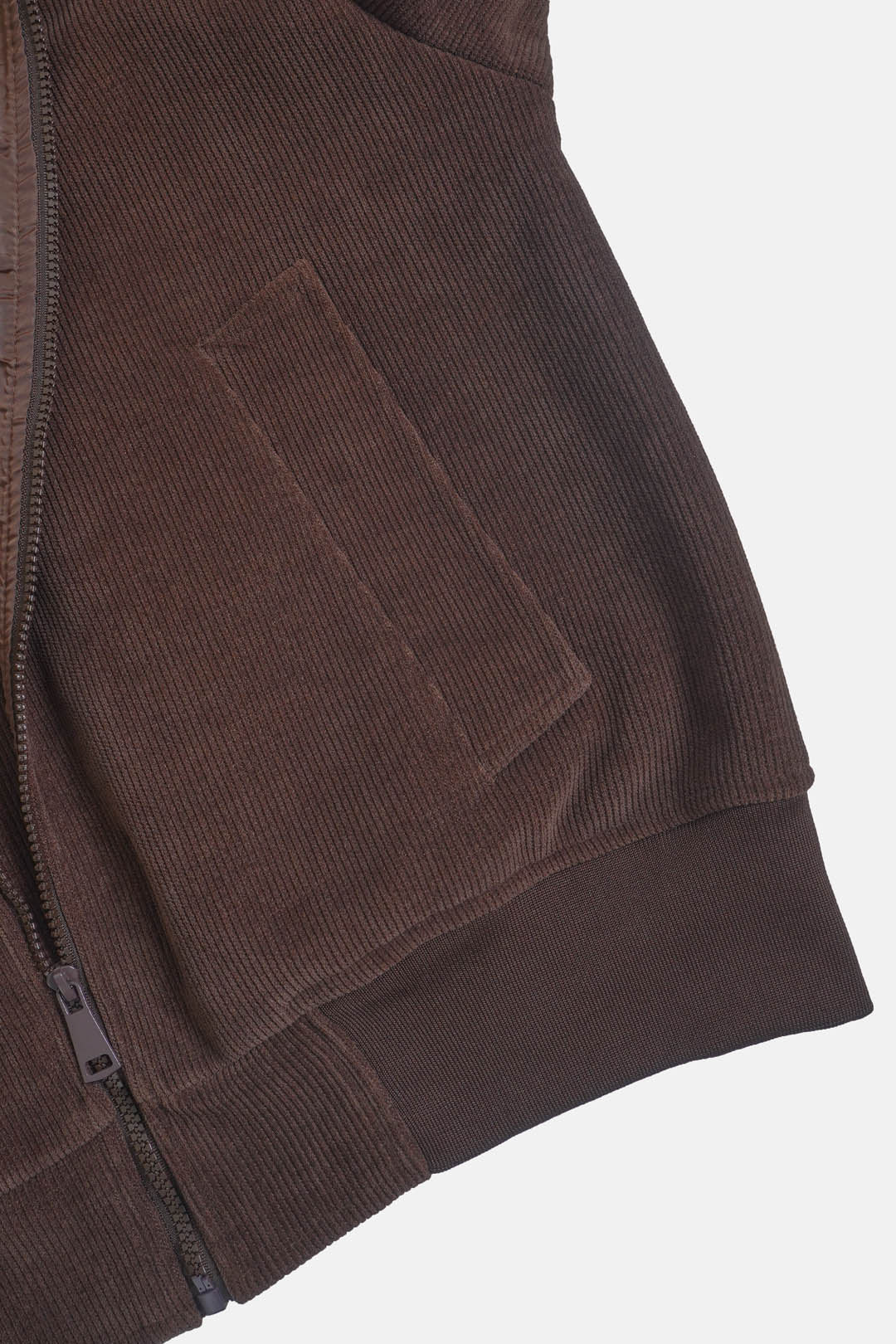Cotton Velvet Track Jacket