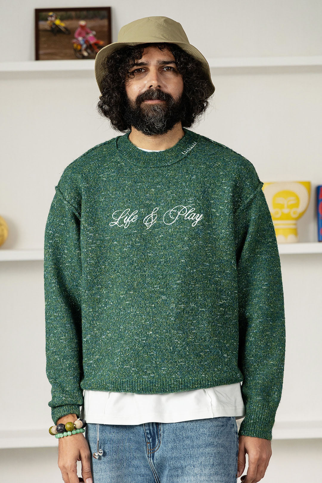 Life&Play Embroidered Jumper