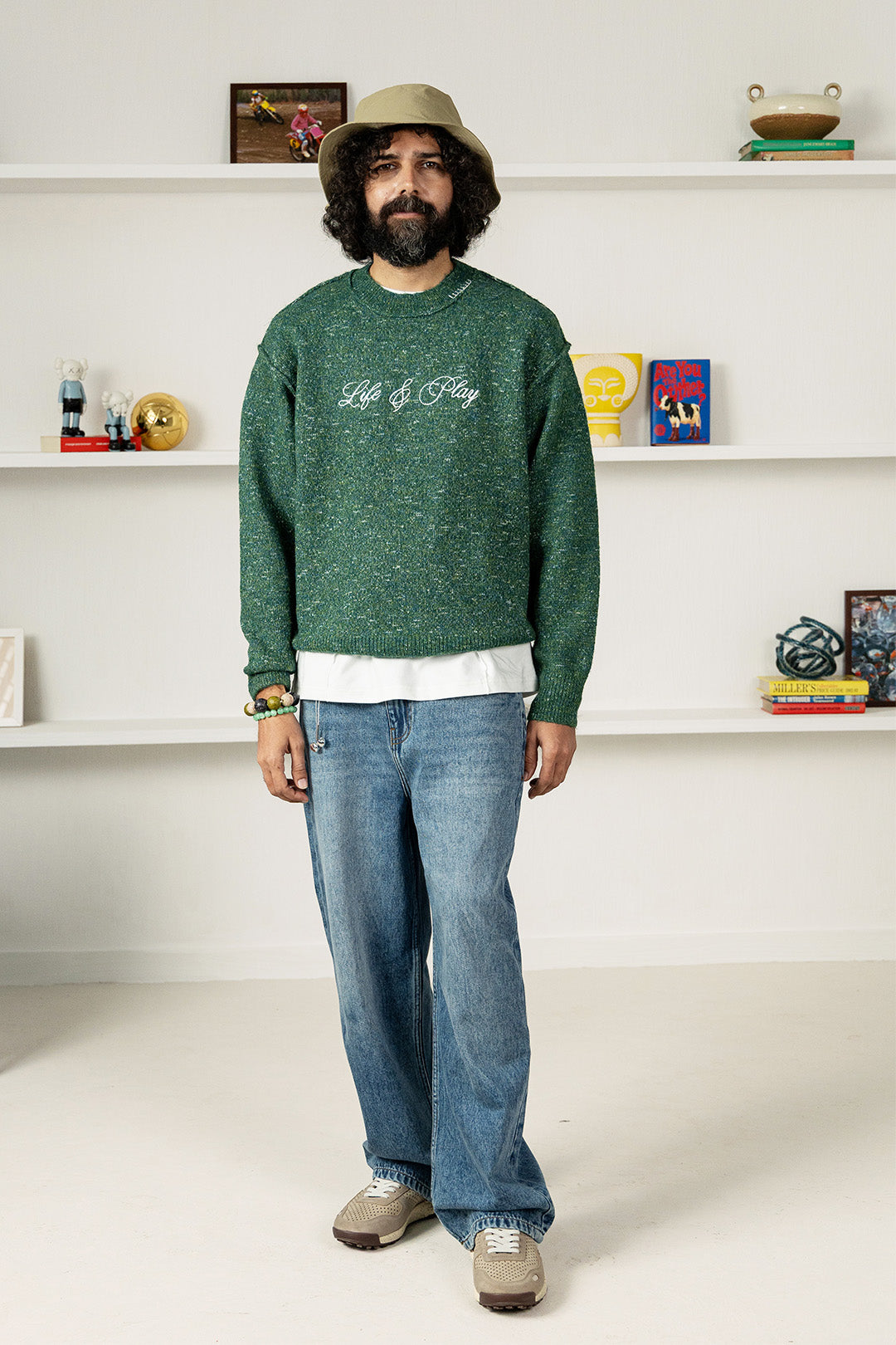 Life&Play Embroidered Jumper