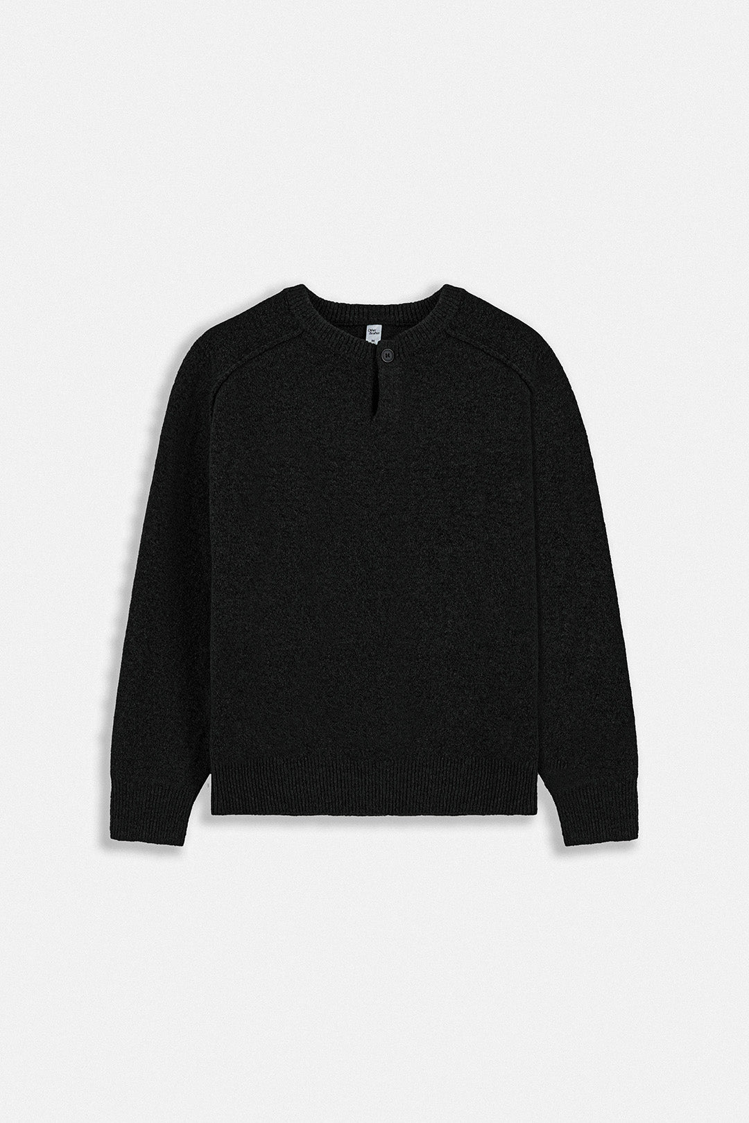 Image of Inside-Out Henley Jumper