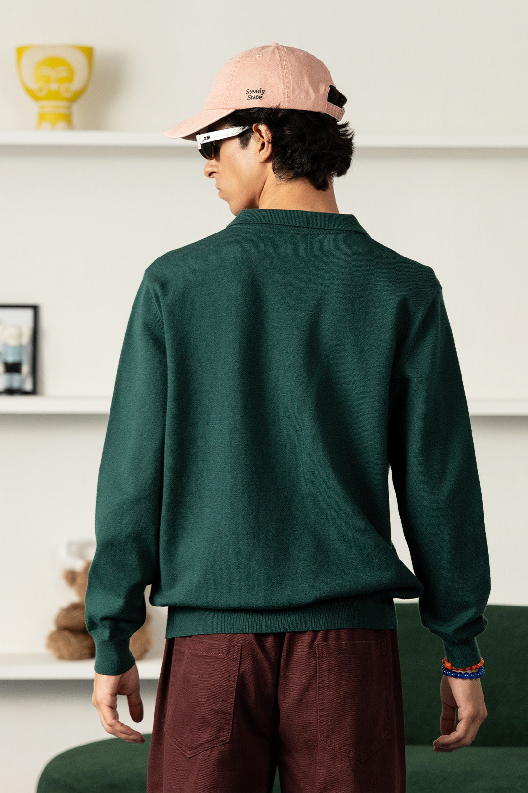 Image of Collared Basic Mock Jumper