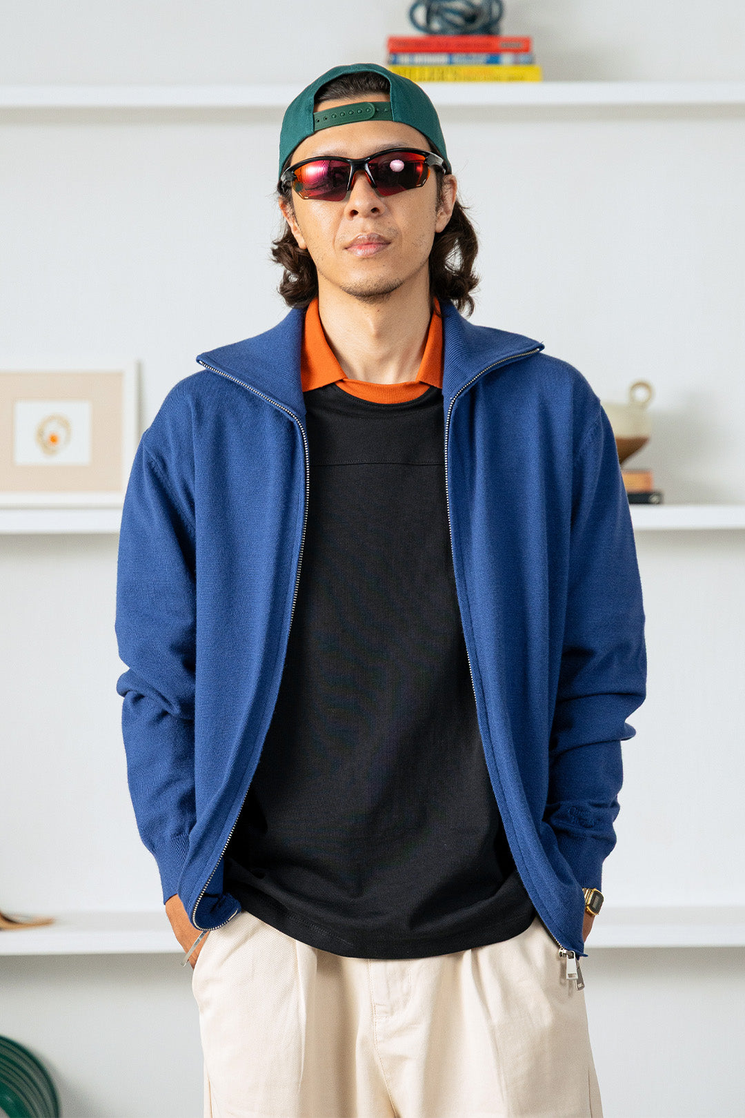 Full Zipper Sweater