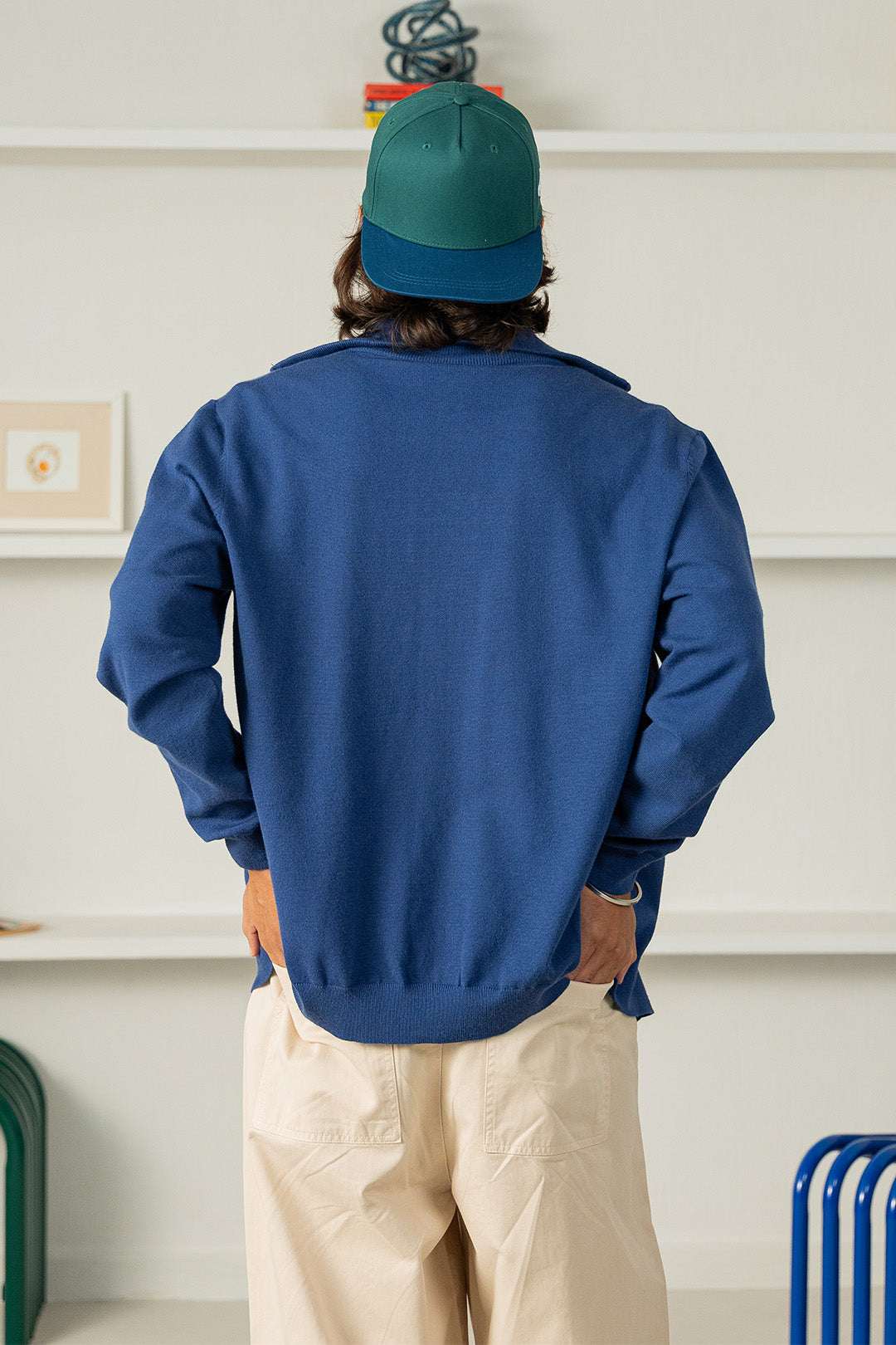 Image of Full Zipper Sweater
