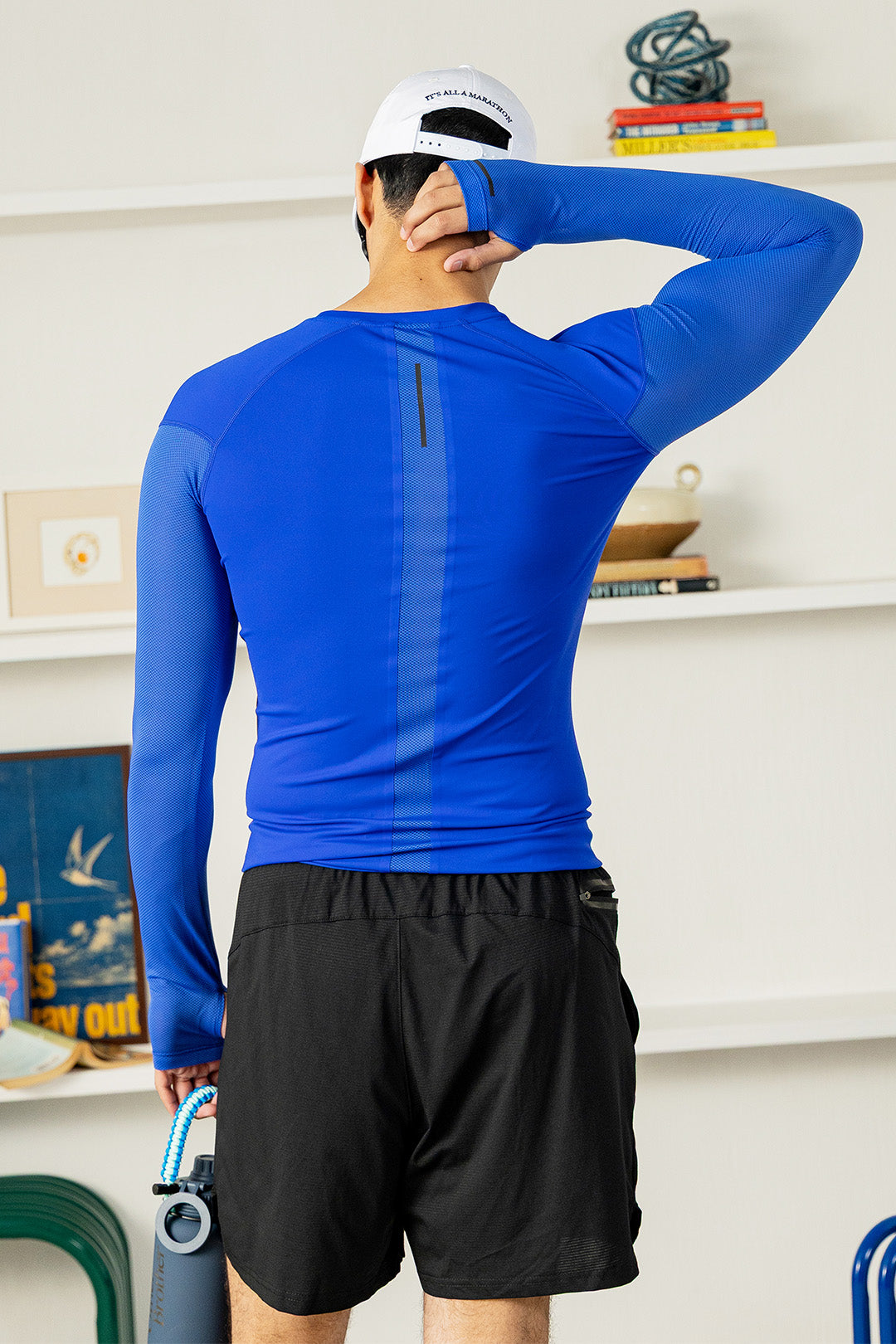 Image of Compression Shirt With Bonded Mesh