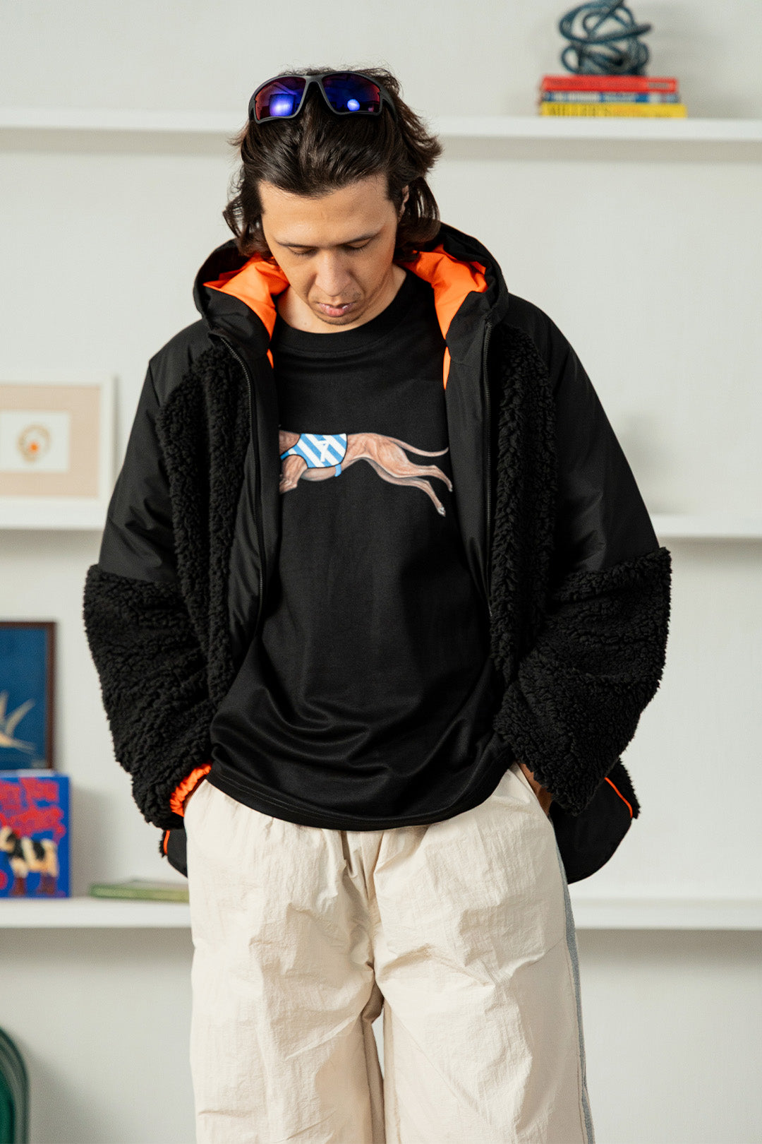 Sporty Nomad Sherpa Jacket
