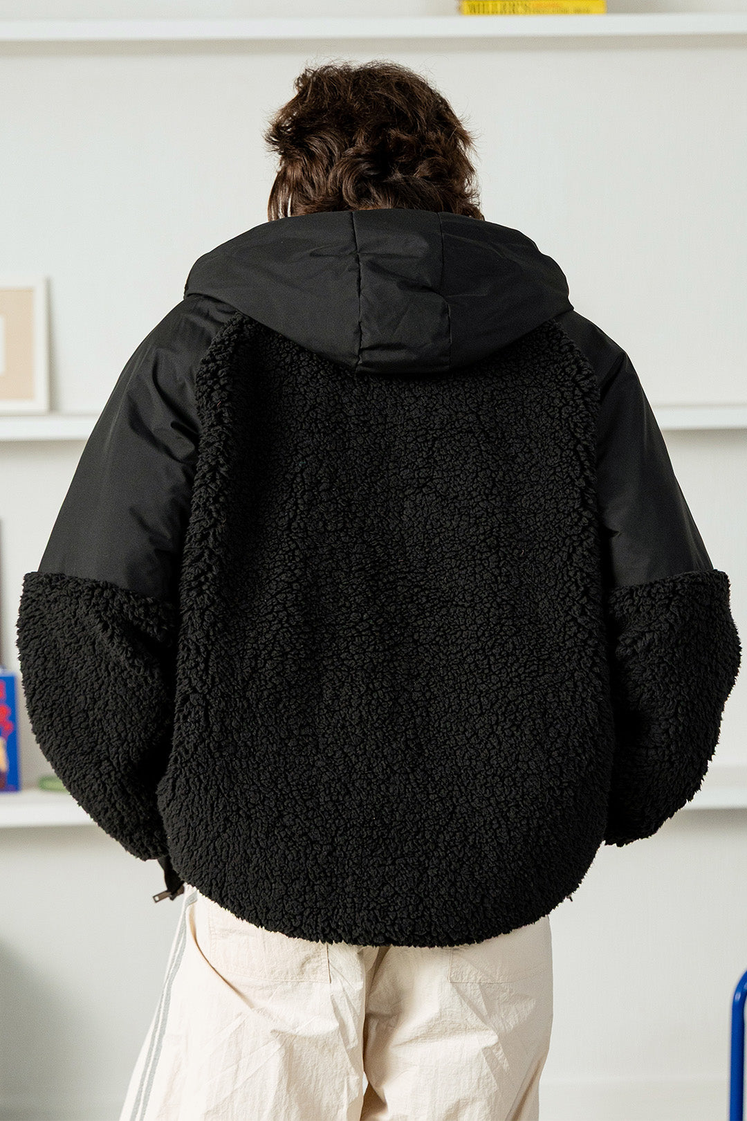 Image of Sporty Nomad Sherpa Jacket
