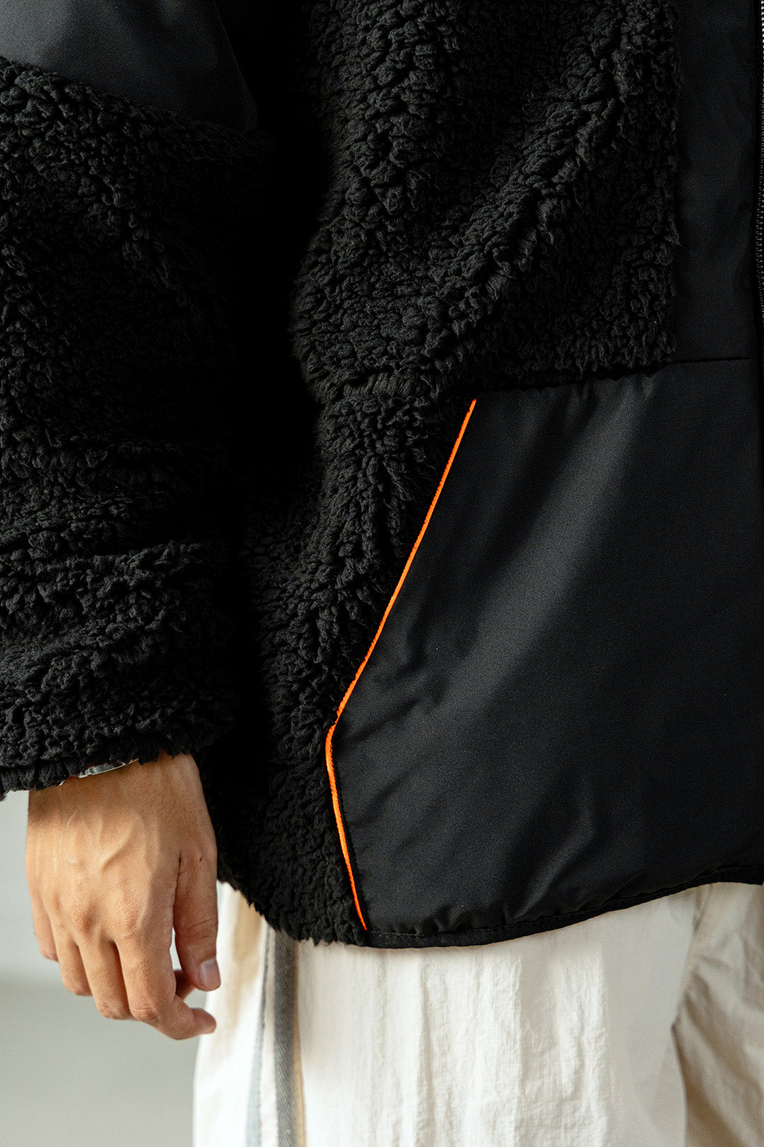Image of Sporty Nomad Sherpa Jacket