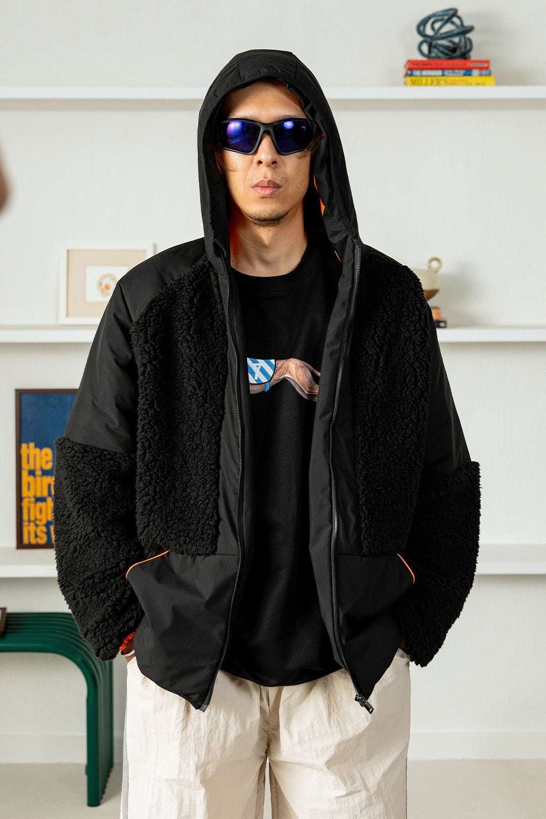 Image of Sporty Nomad Sherpa Jacket