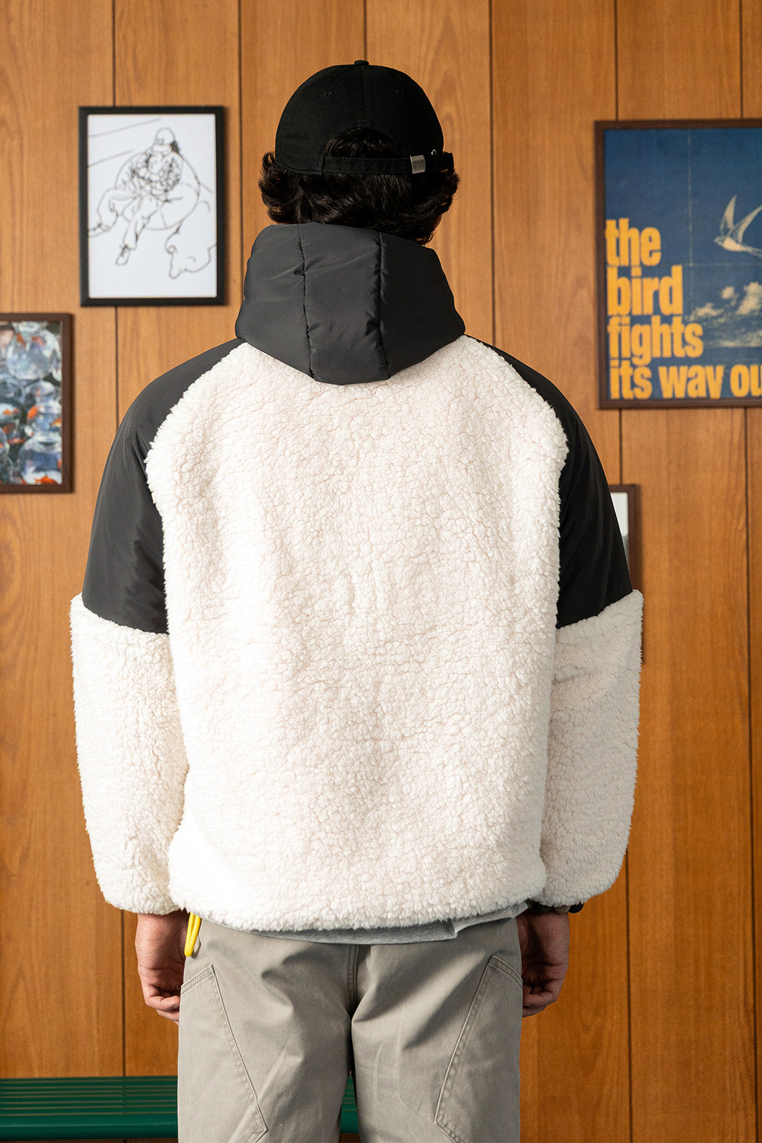 Sporty Nomad Sherpa Jacket