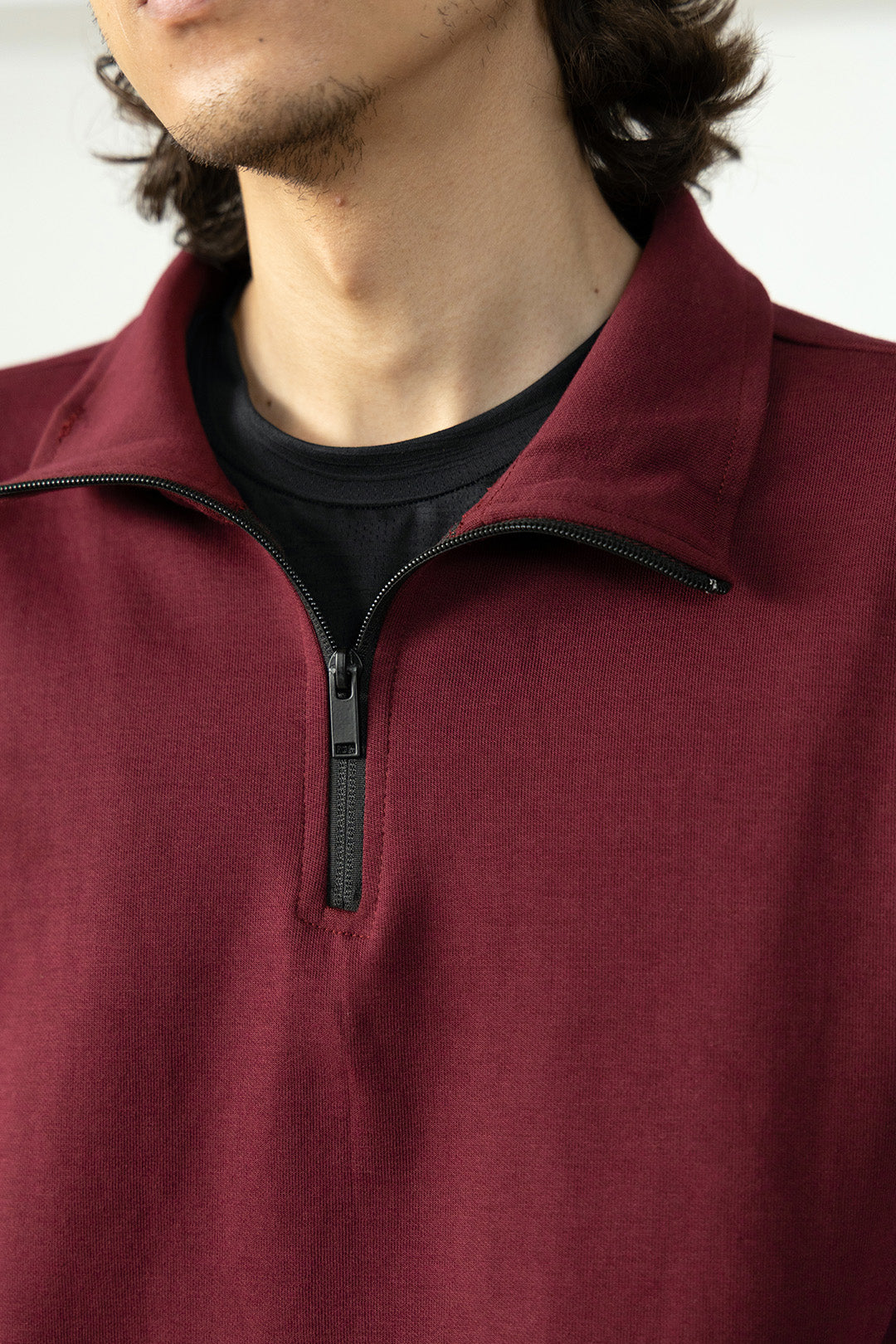 Image of Coffee First Zipper Polo