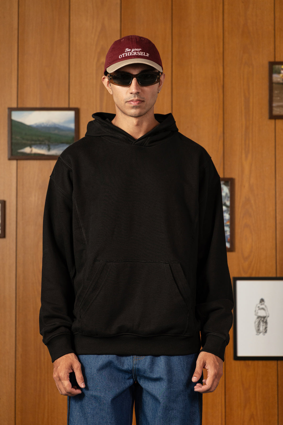 Image of Morning Training Frayed Hoodie