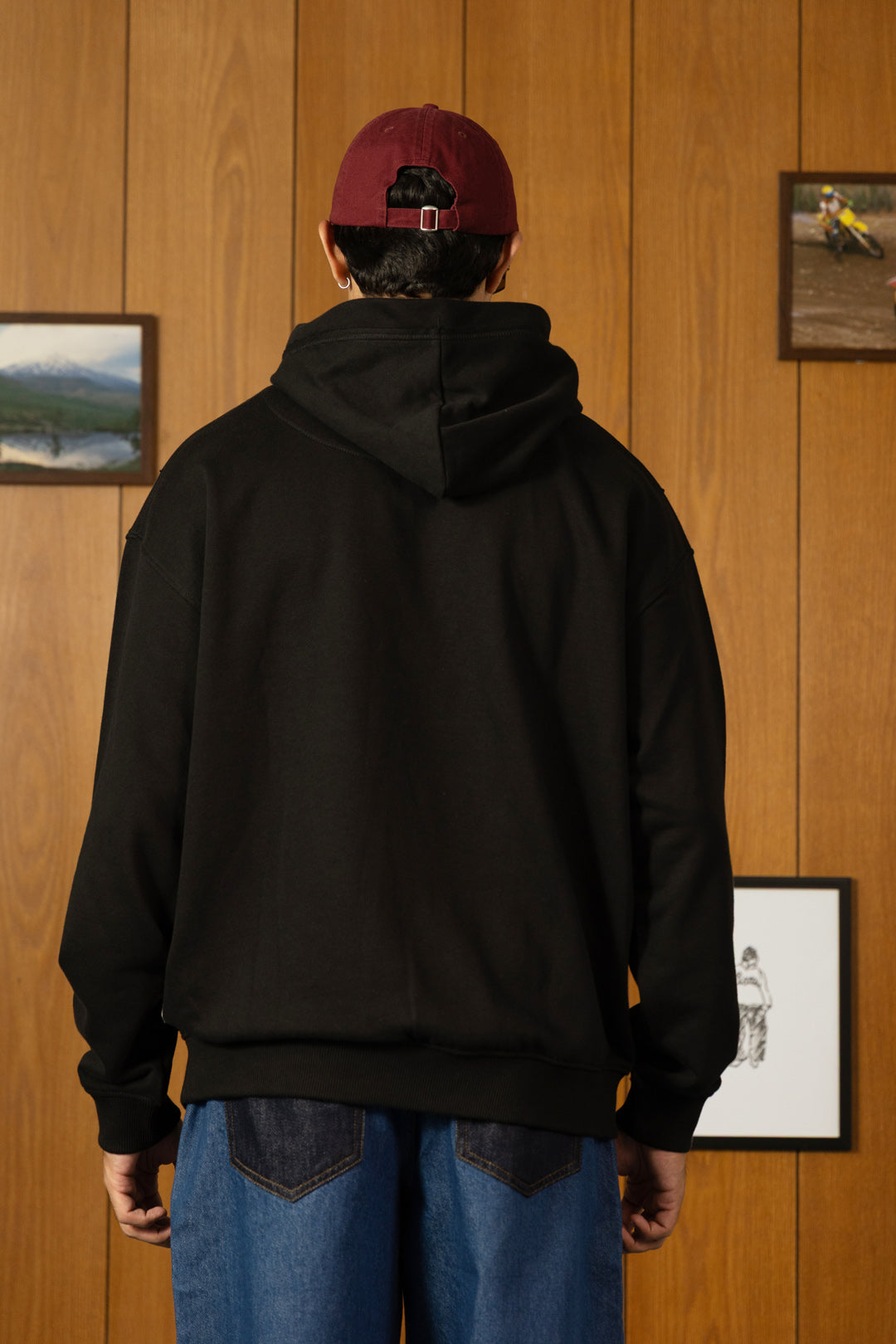 Morning Training Frayed Hoodie