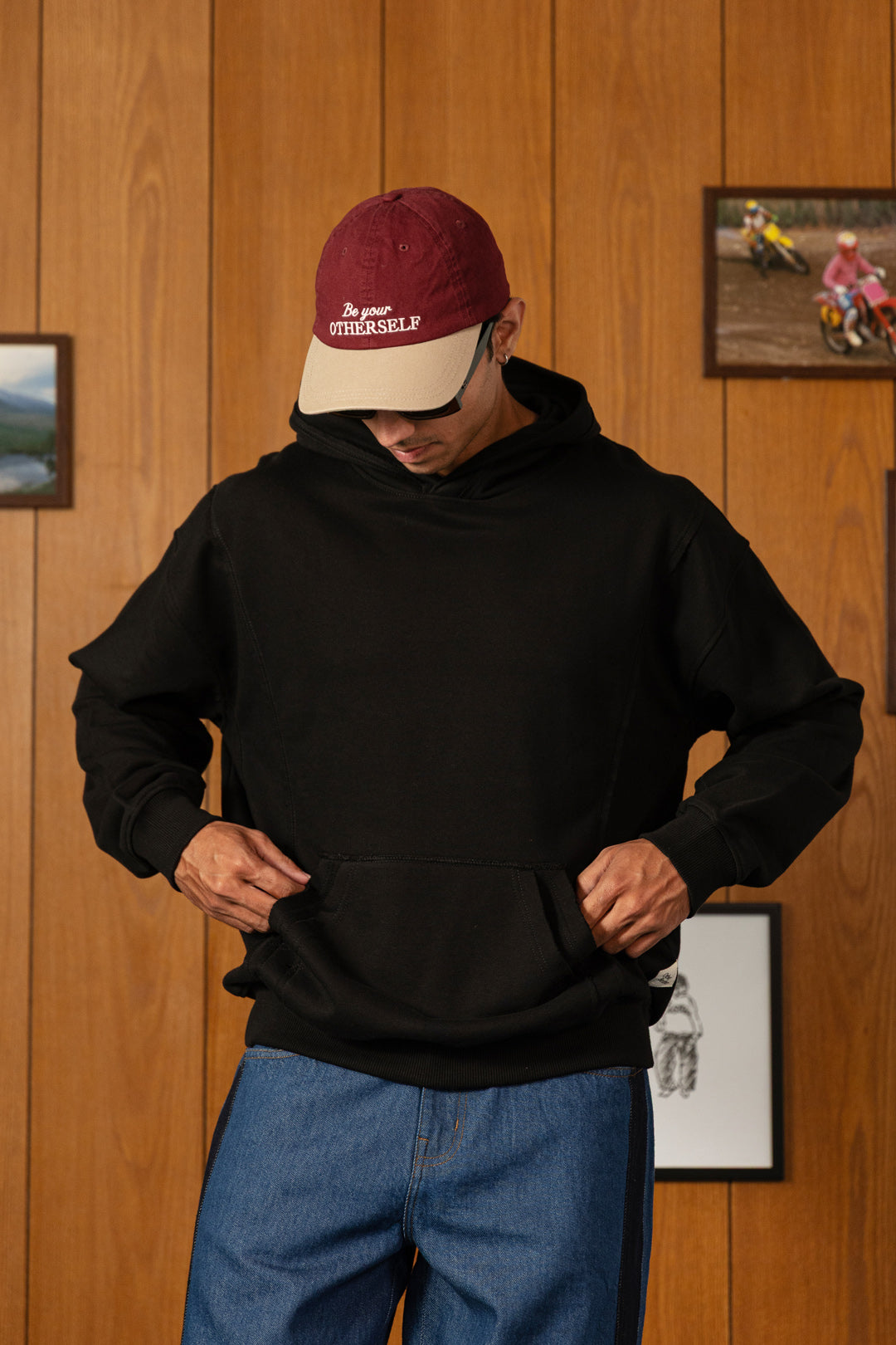 Morning Training Frayed Hoodie