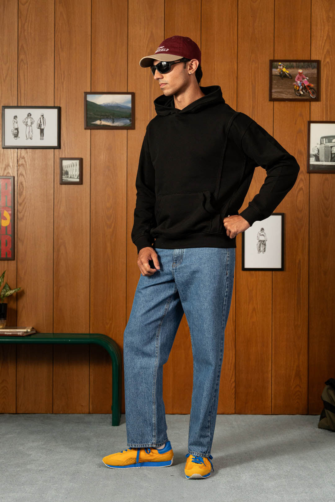 Image of Morning Training Frayed Hoodie