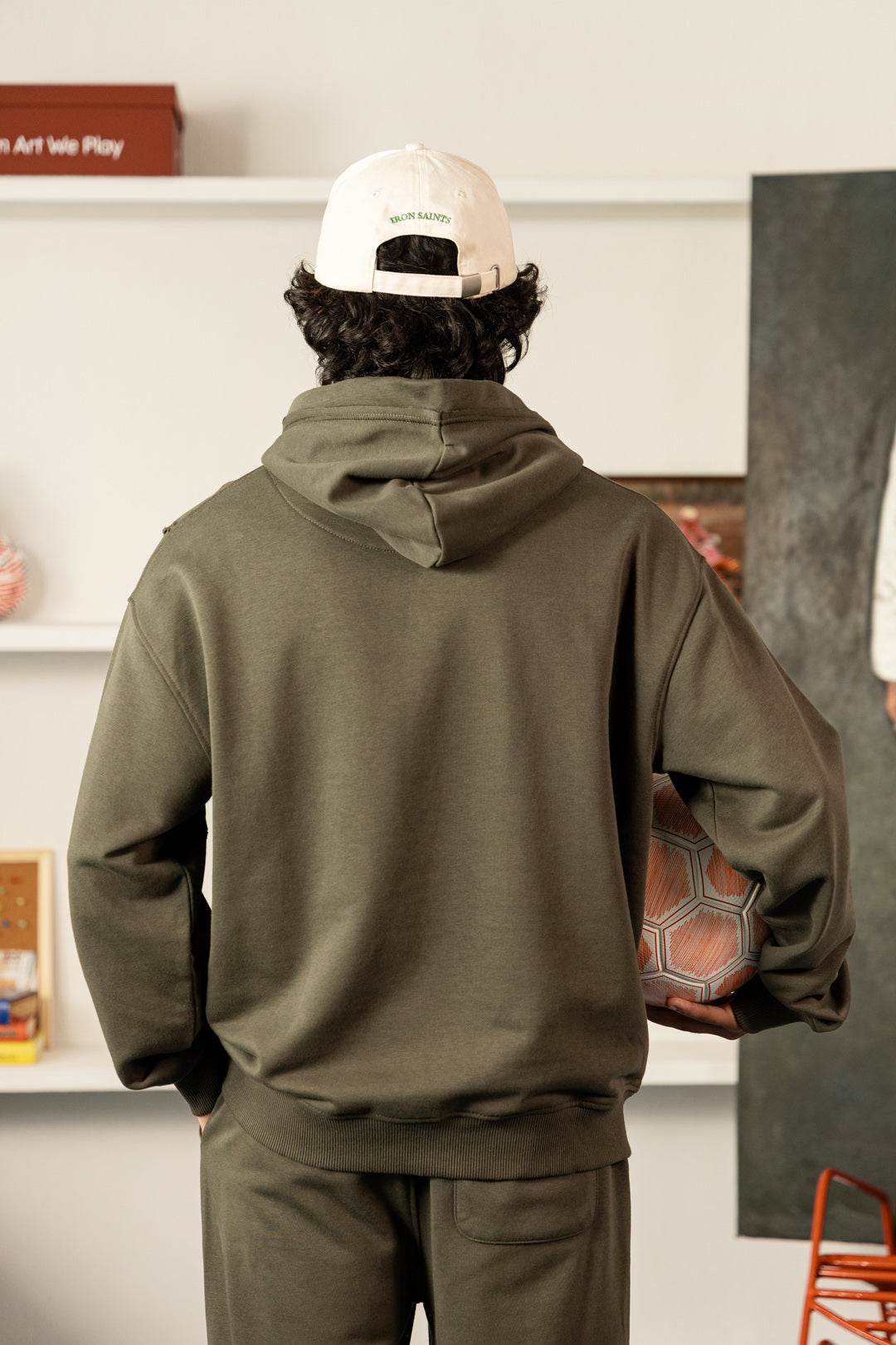 Image of Morning Training Frayed Hoodie